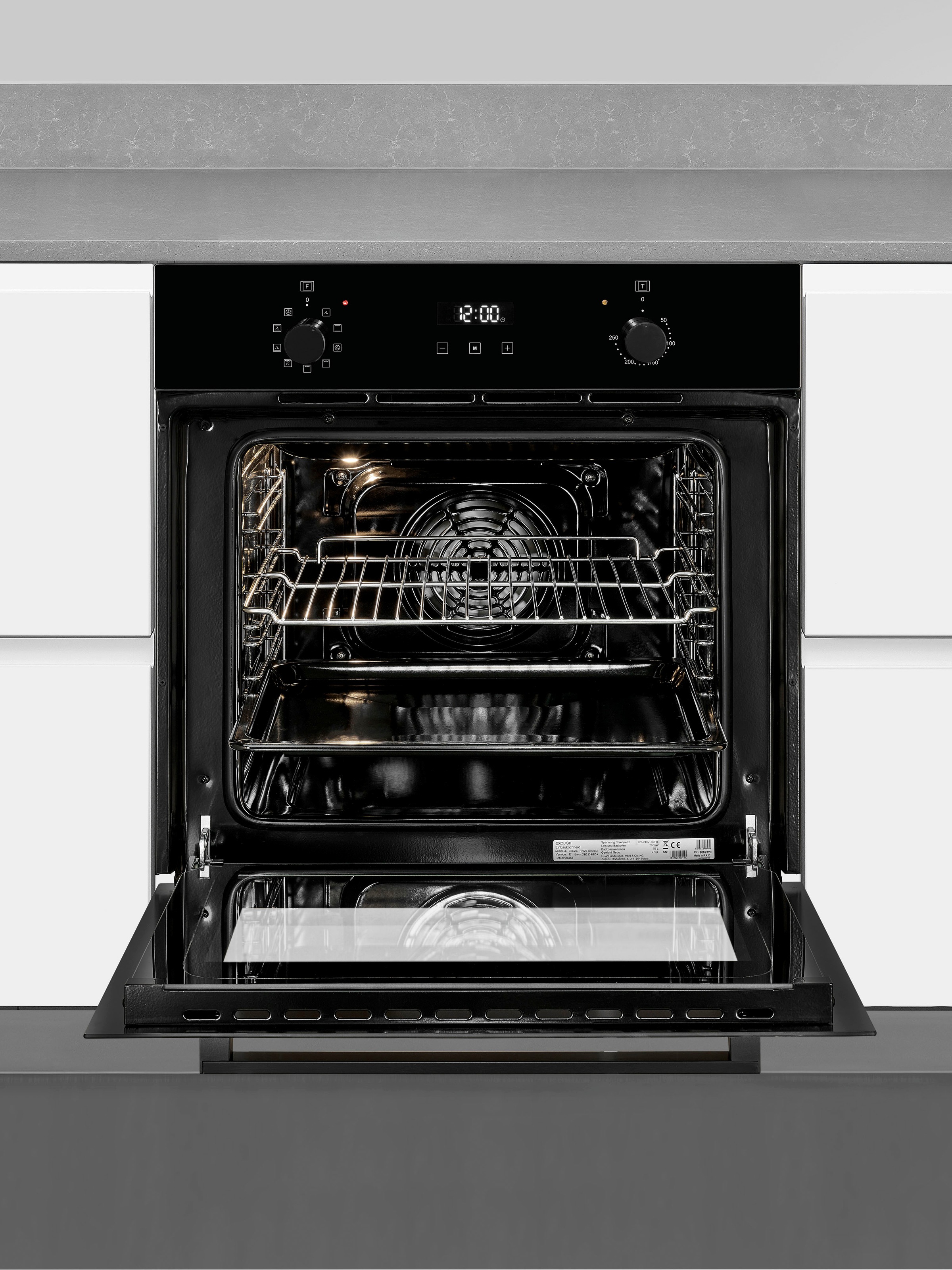 5. Bild von exquisit Einbaubackofen  »EBE257-H-020«