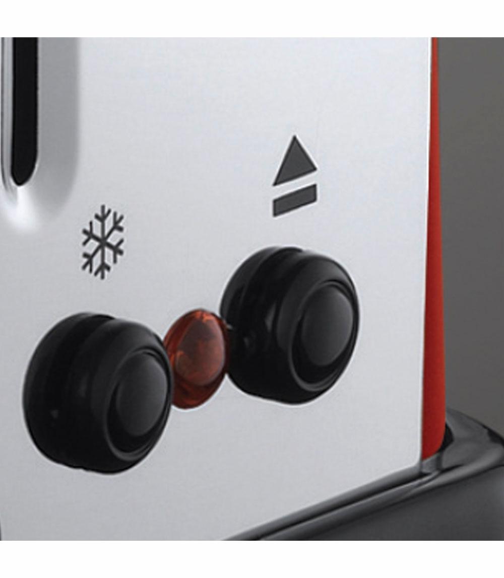 RUSSELL HOBBS Toaster »Colours Plus+ Flame Red 23330-56«, 2 kurze Schlitze, für 2 Scheiben, 1670 W