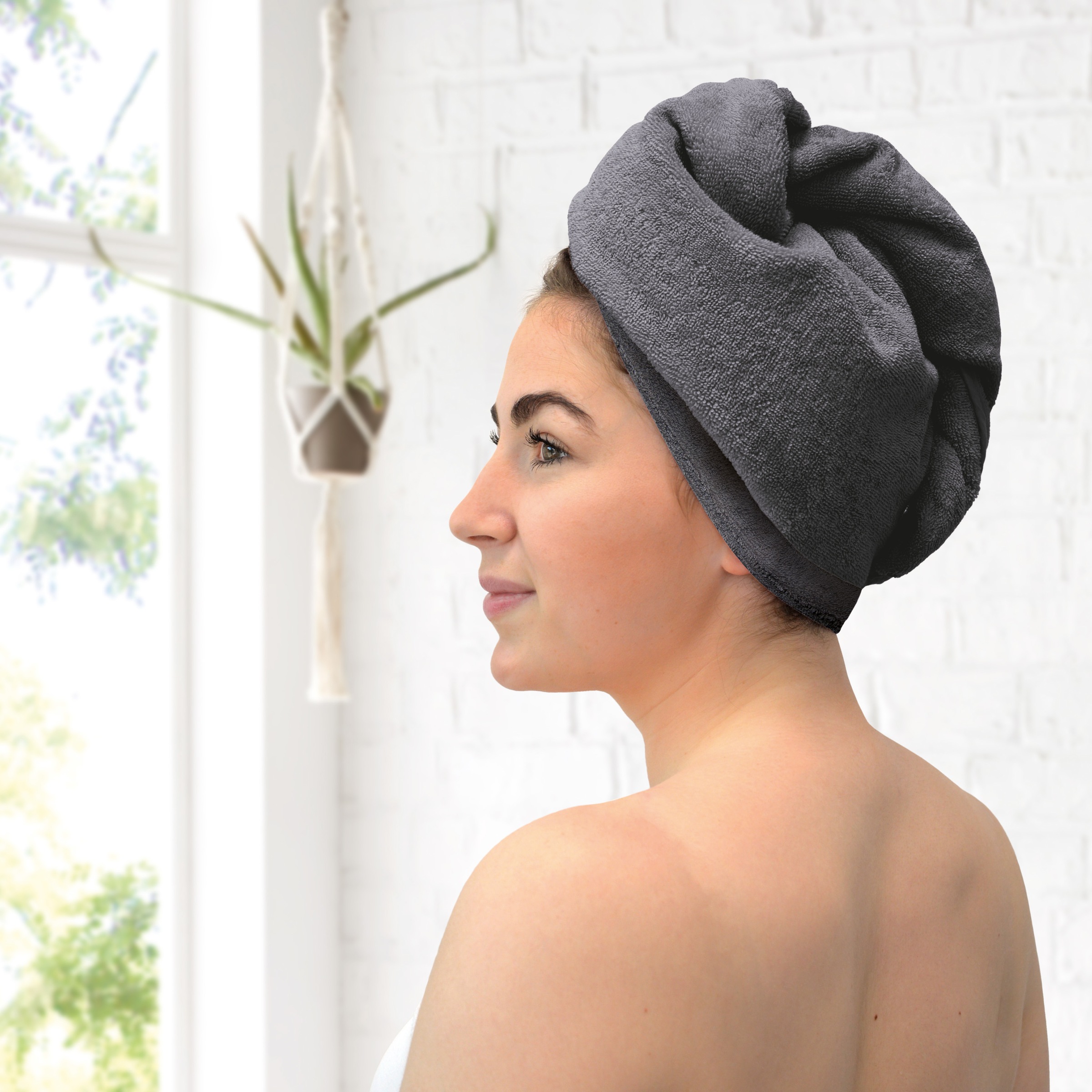 Dyckhoff Turban-Handtuch »Opal Turban-Handtuch«, (Set, 2 St.)