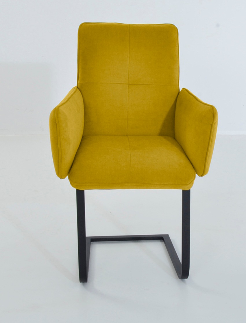 K+W Komfort & Wohnen Freischwinger »6502« () Freischwinger mit Armlehnen, F günstig online kaufen