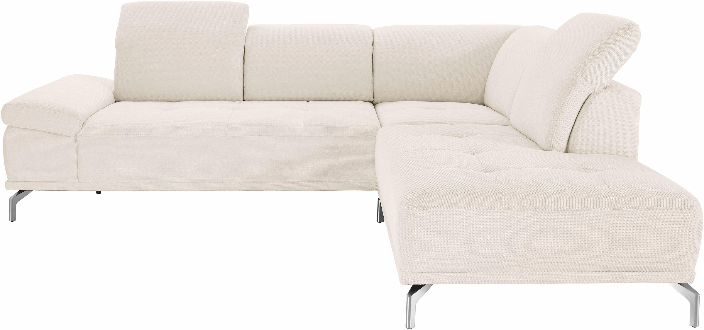 Places of Style Ecksofa »Caluna«, Inkl.Sitztiefenverstellung