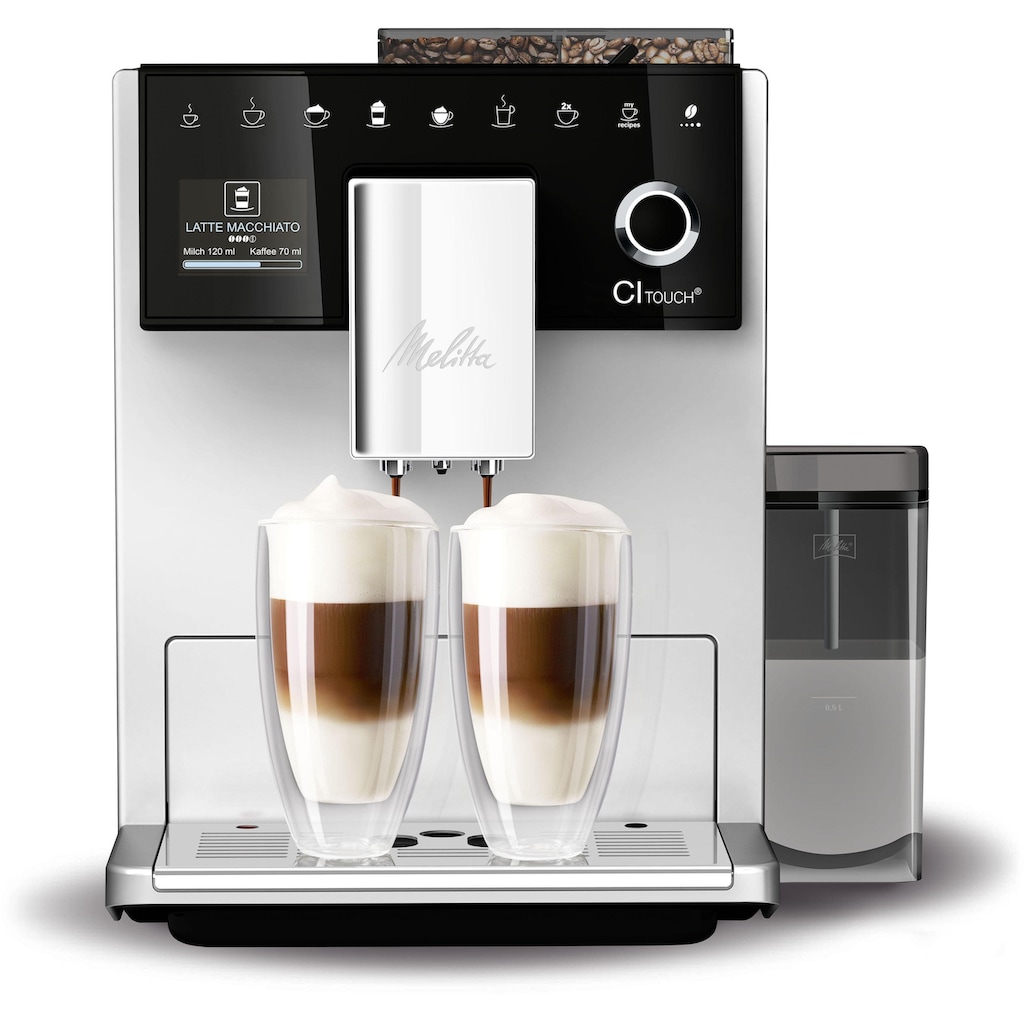 Melitta Kaffeevollautomat »CI Touch® F630-101, silber«