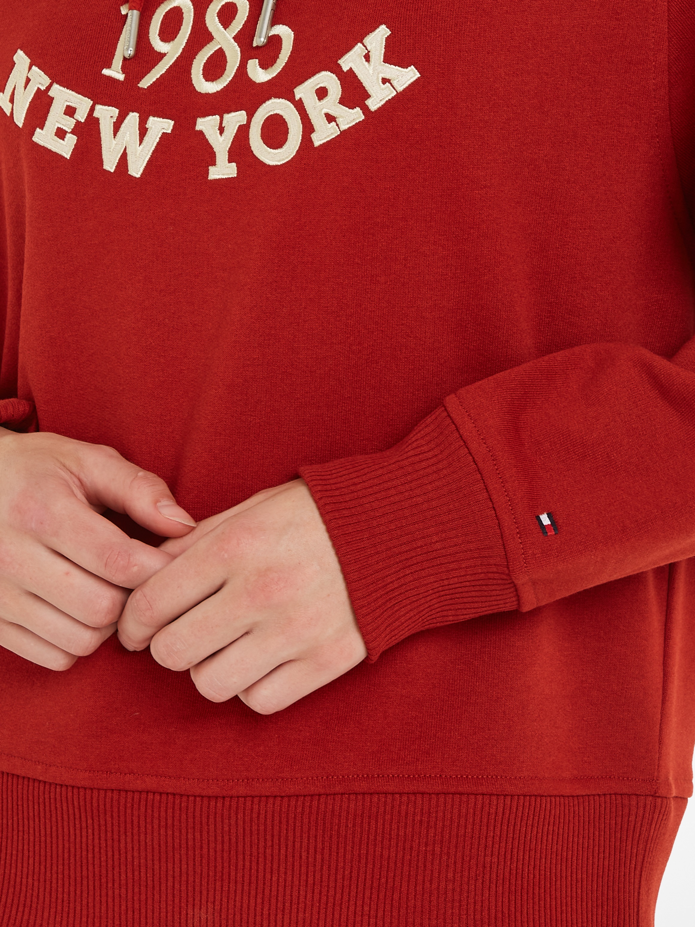 Tommy Hilfiger Kapuzensweatshirt »MDRN REG VARSITY HOODIE«, mit Kapuze
