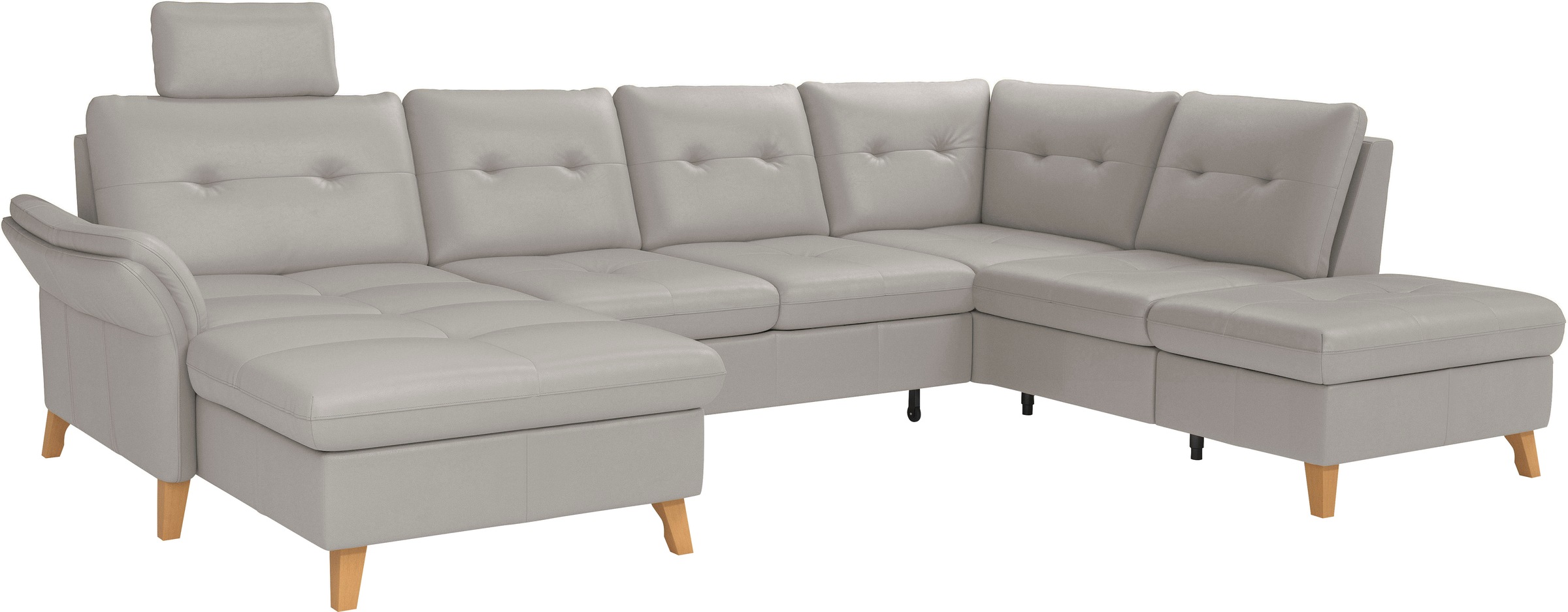 sit&more Wohnlandschaft »Göteborg«, inkl. Sitztiefenverstellung, wahlweise mit Bettfunktion & Bettkasten