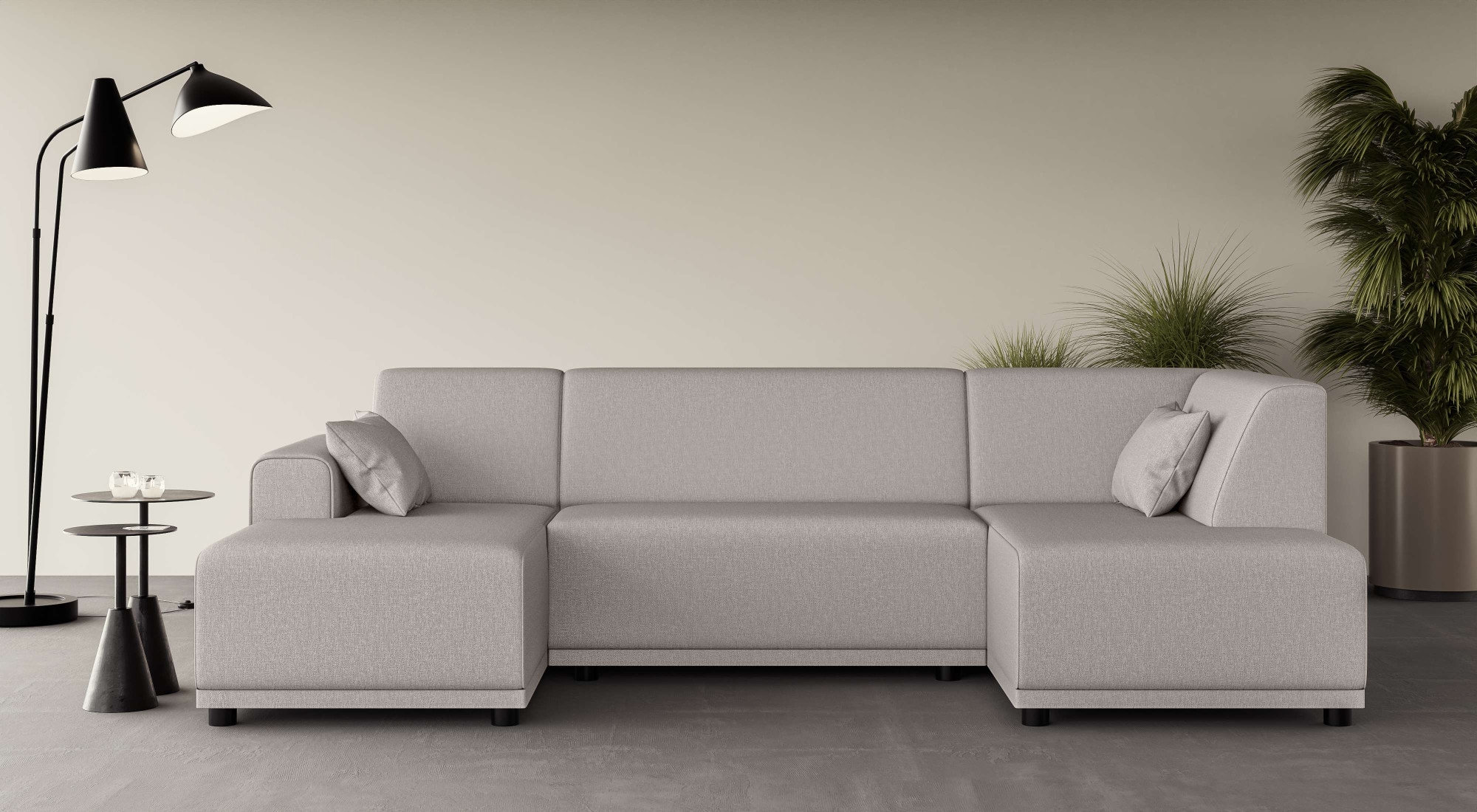 Home affaire Wohnlandschaft »TAMMO« U-Form günstig online kaufen