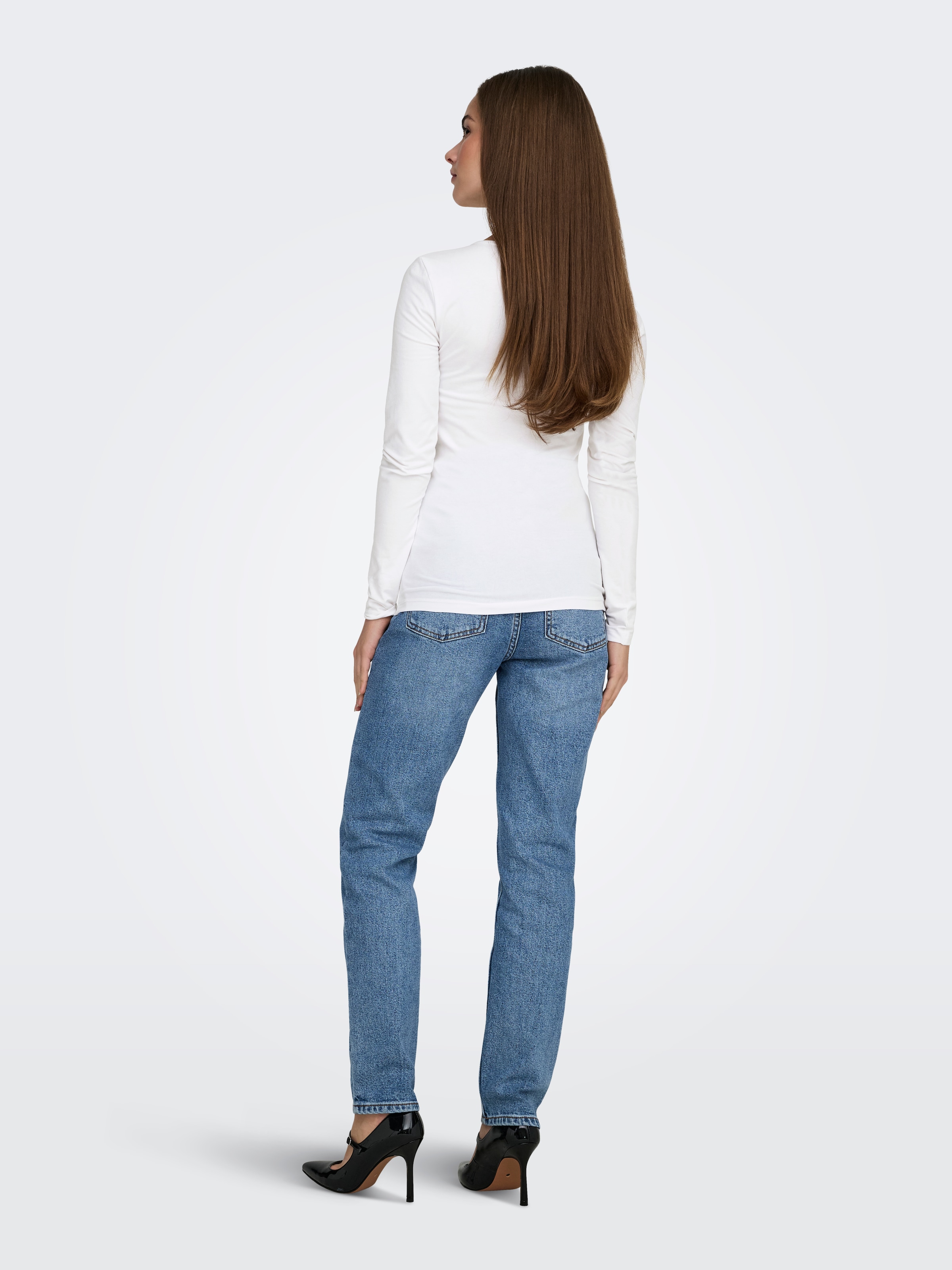 ONLY Langarmshirt »ONLLIVE LOVE L/S ONECK«