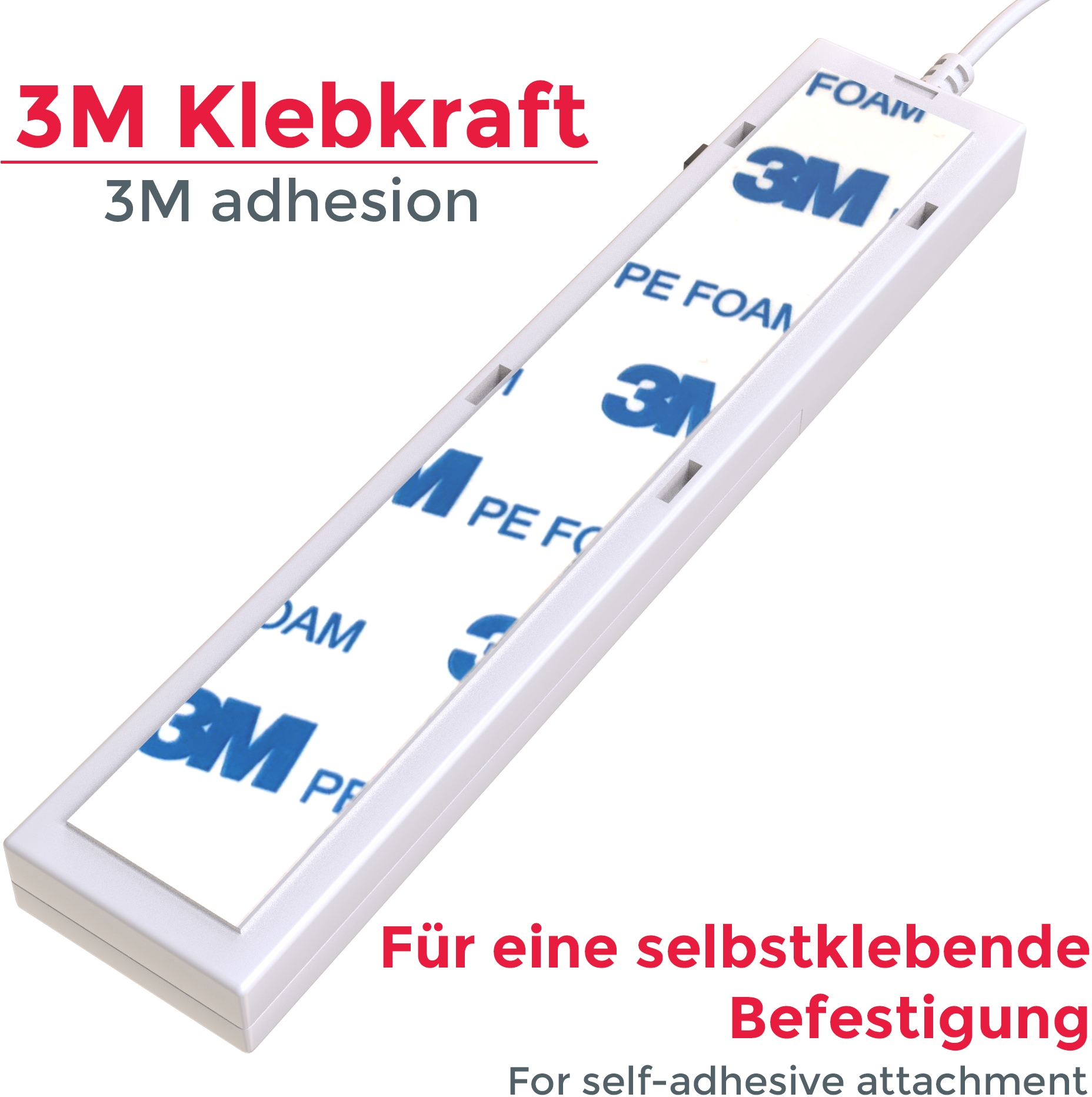 mit bestellen Bewegungsmelder LED LED-Streifen, Schrank-Beleuchtung 1m B.K.Licht Band/Stripe