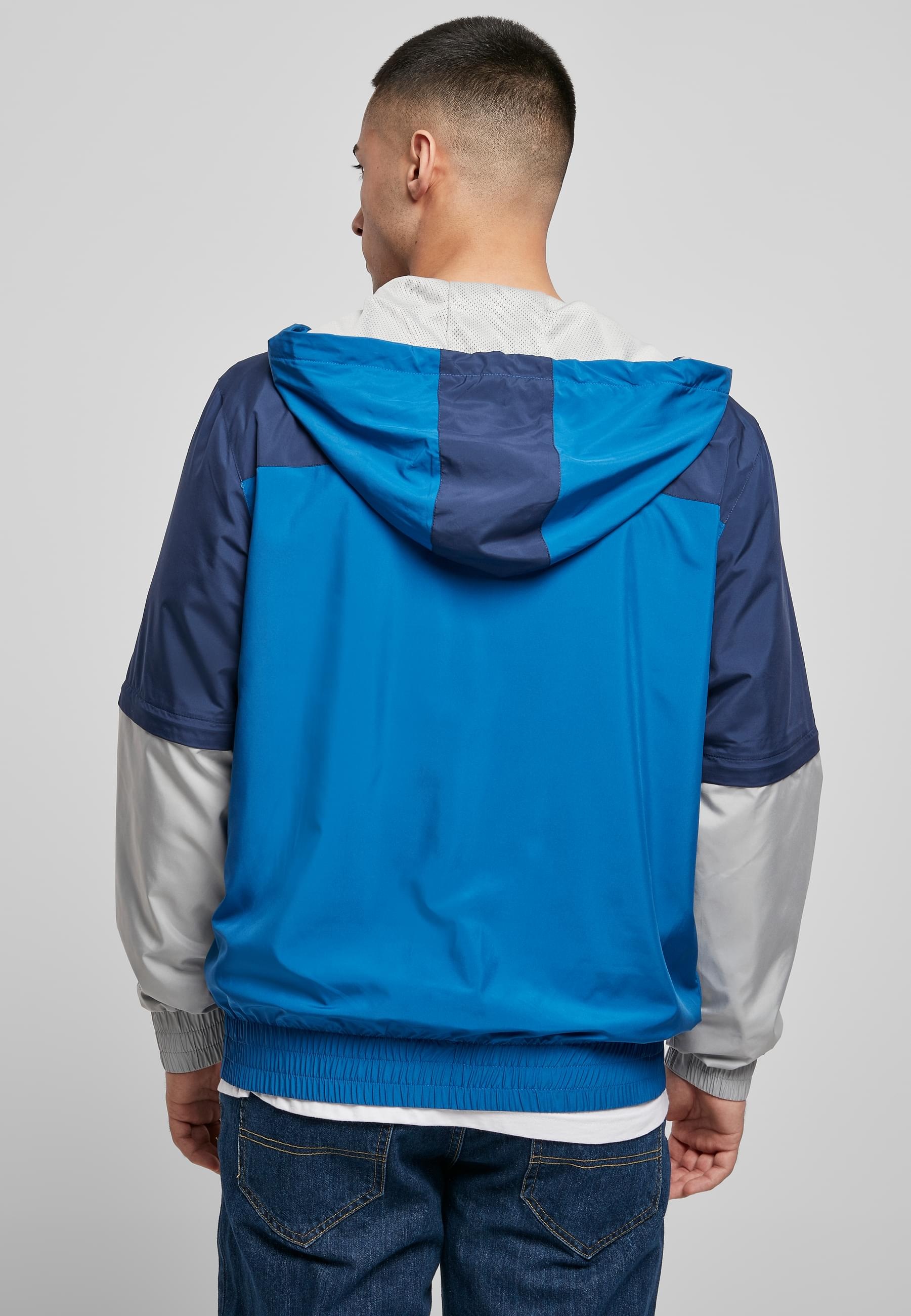 URBAN CLASSICS Allwetterjacke »Urban Classics Herren Zip Away Track Jacket« 1 Stk. tlg. mit Kapuze