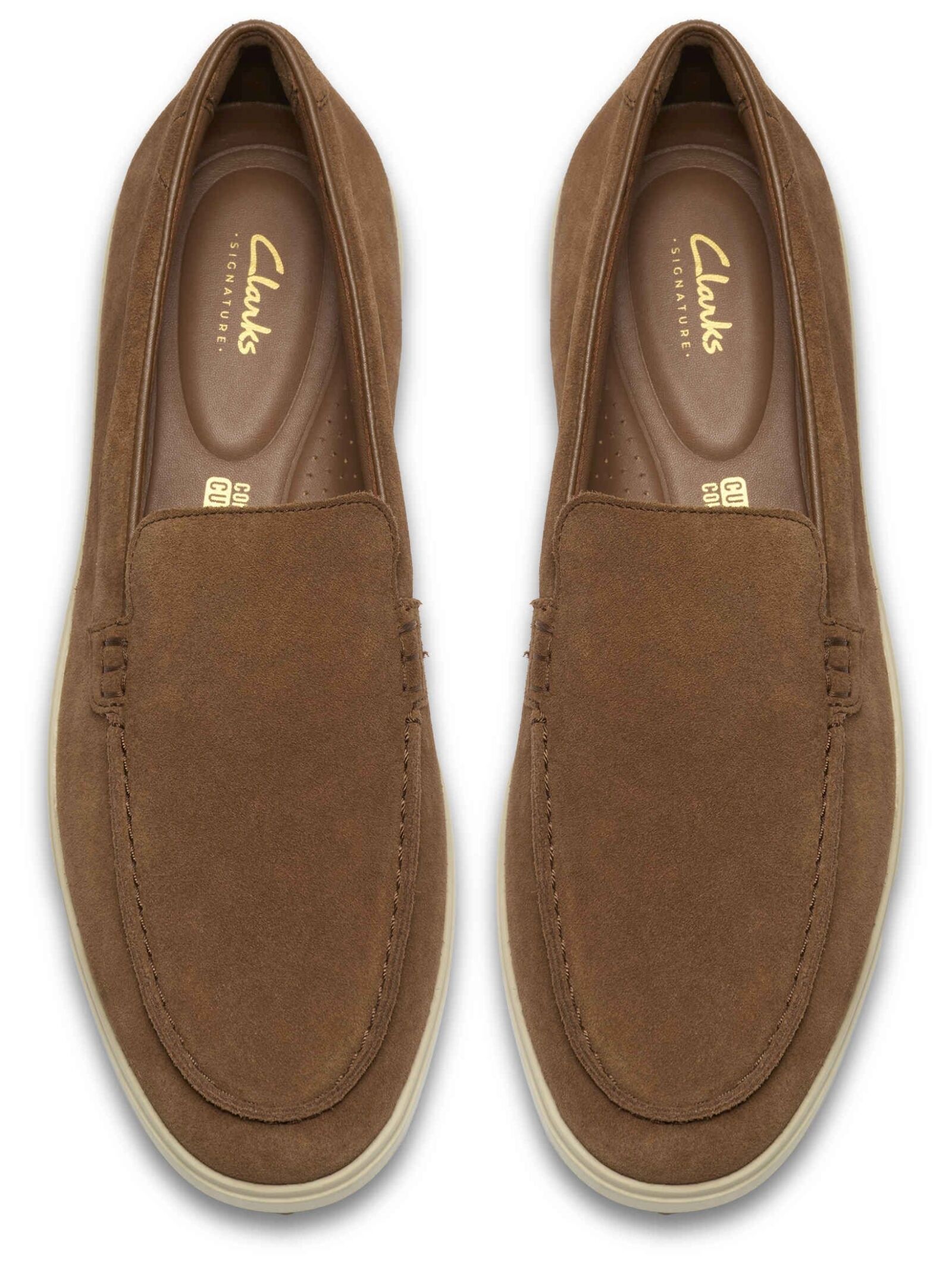 Clarks Slipper »Clarks Slipper Veloursleder«