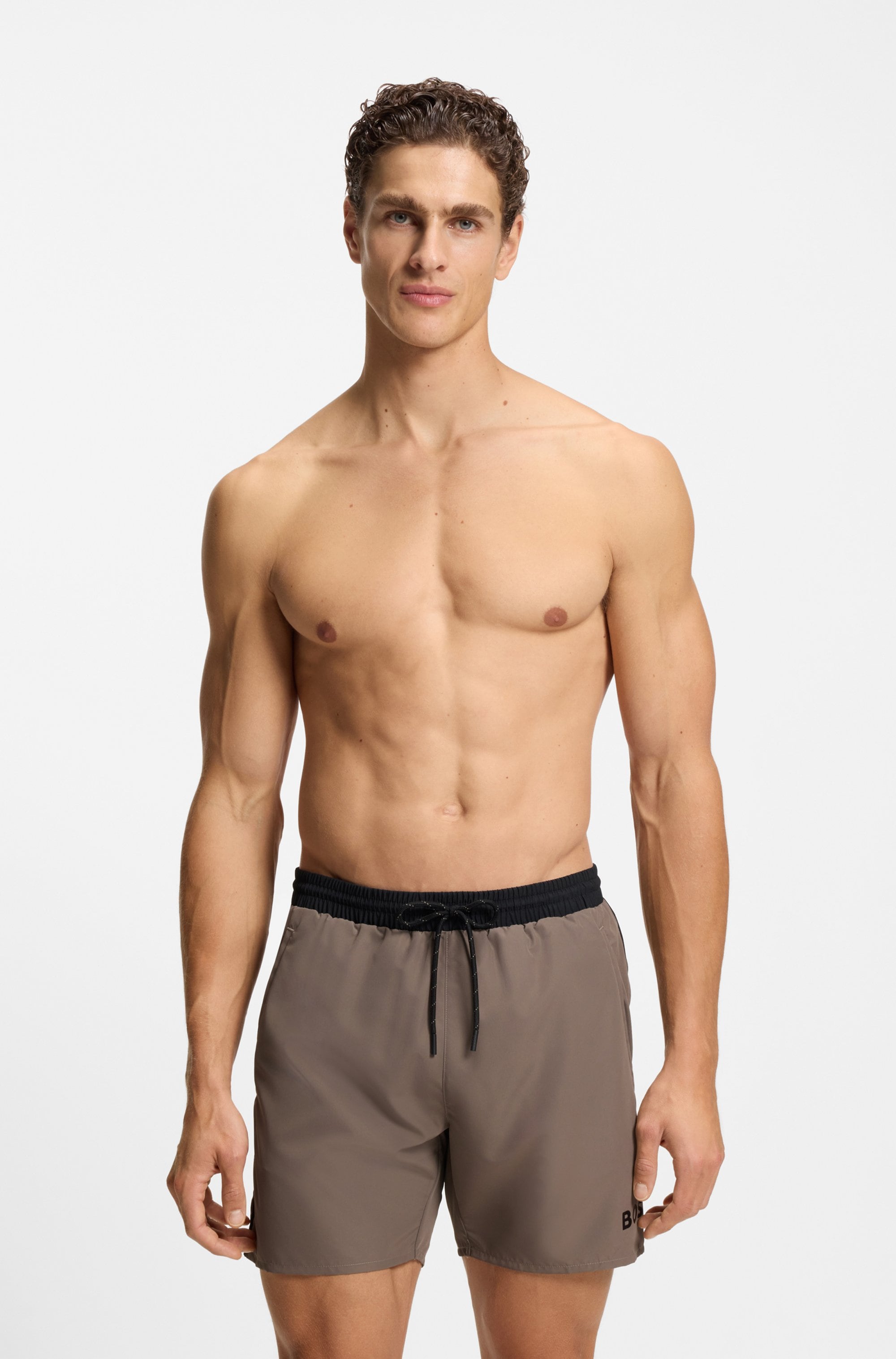 BOSS Badeshorts »Starfish« mit Kontraststreifen