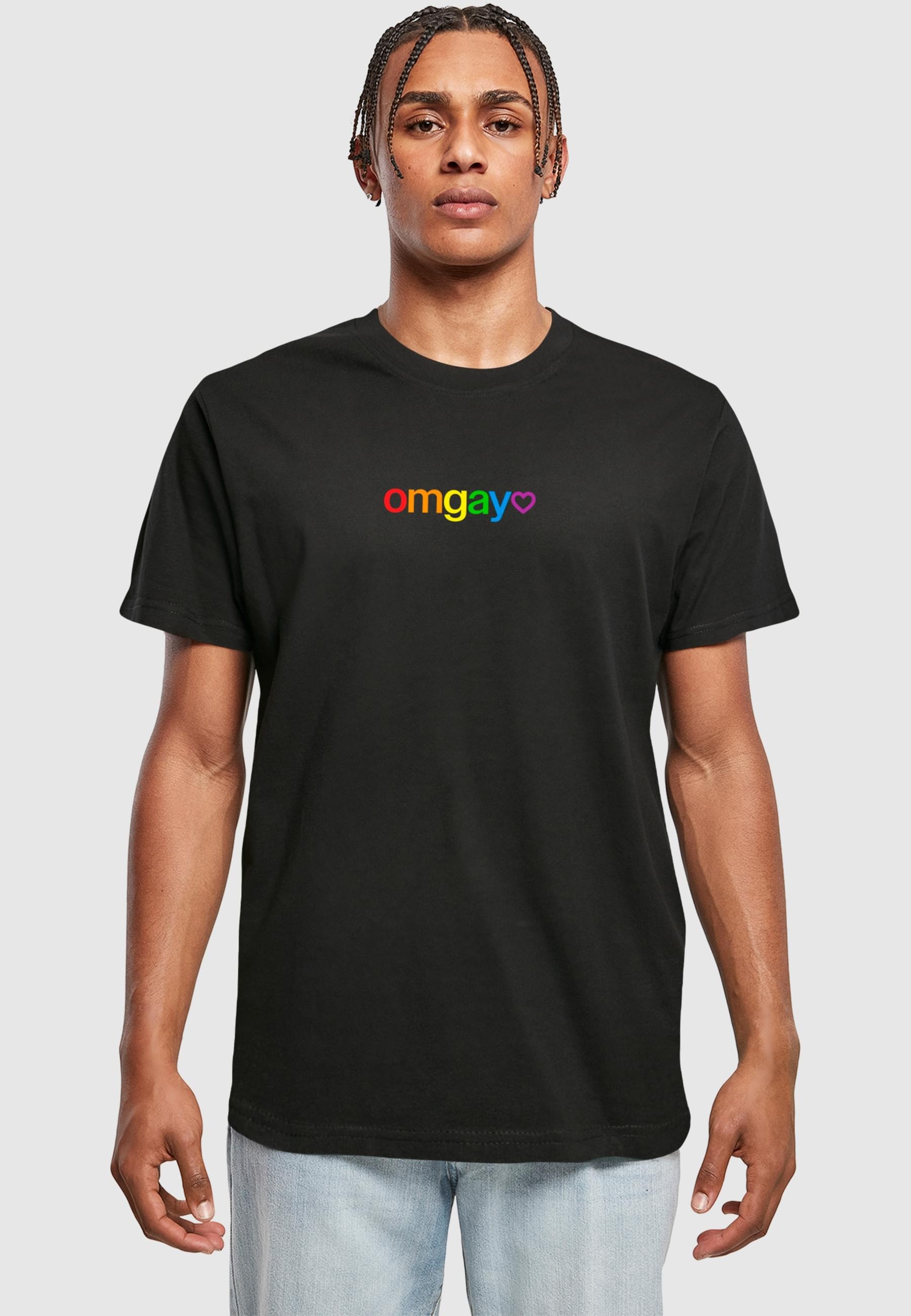 MisterTee T-Shirt »MisterTee OMGay Rainbow Pride Tee« 1 Stk. tlg.