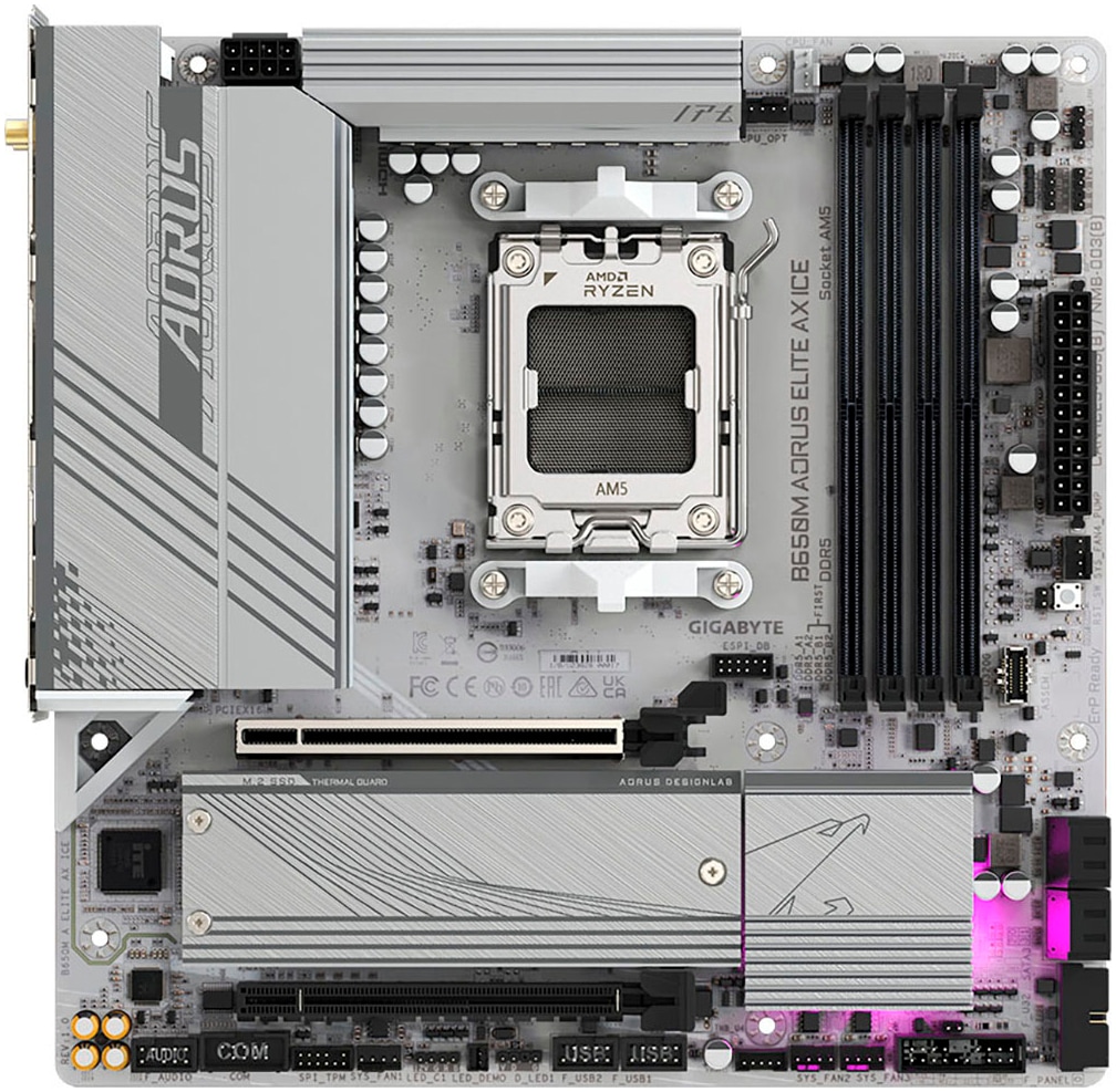 Gigabyte Mainboard »B650M AORUS ELITE AX«