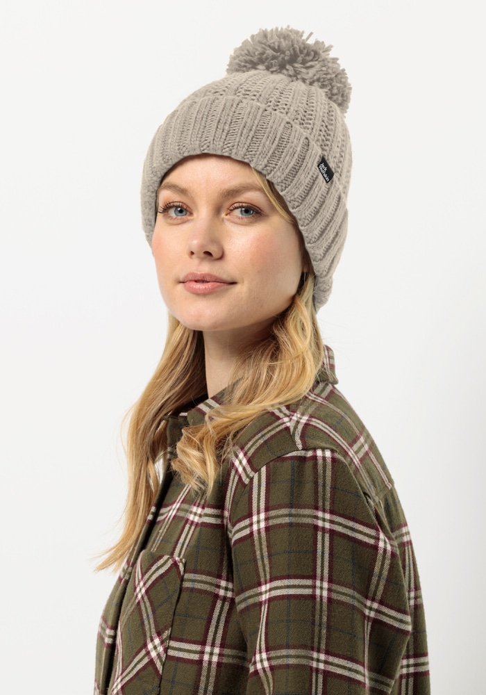 Jack Wolfskin Bommelmütze »HIGHLOFT KNIT BEANIE W«