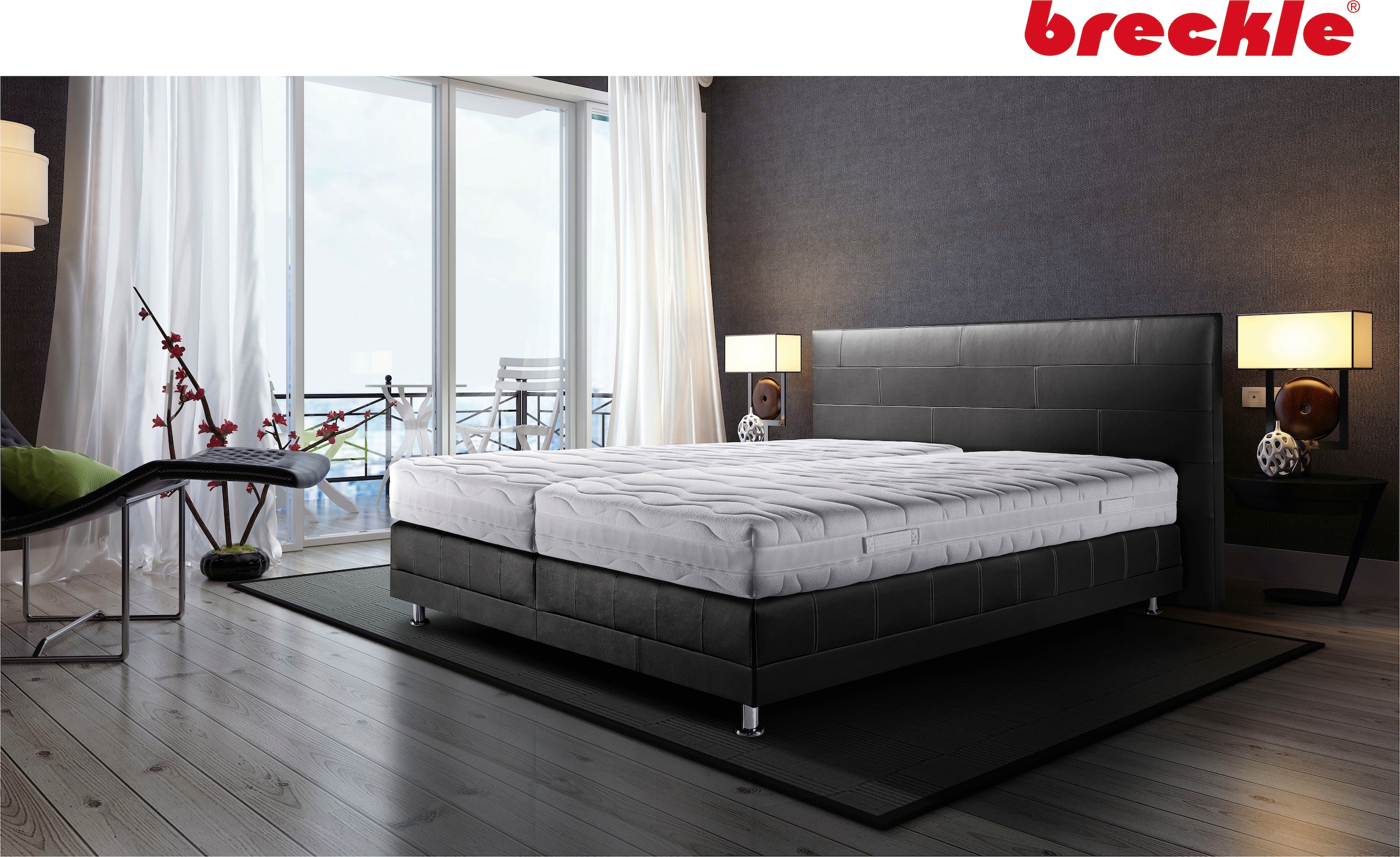 Breckle Kaltschaummatratze »Pro Body S 592, 7 Zonen Matratze 90x200 cm, 140x200 cm« 22 cm hoch Raumgewicht: 35 kg/m³ 1 Stk. tlg. & weitere Größen, Matratze H2/H3, ergonomisch, atmungsaktiv