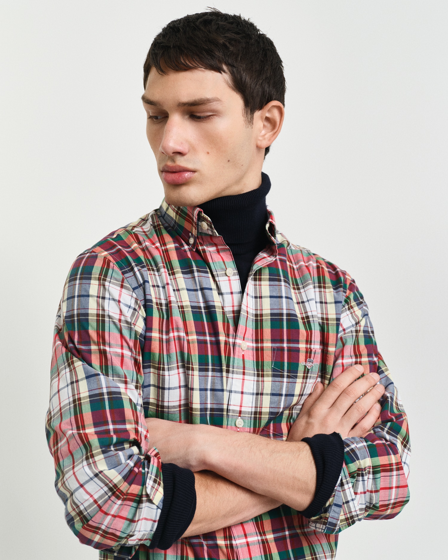 Gant Karohemd »REG POPLIN TARTAN CHECK SHIRT« Regular Fit Popeline Hemd mit Tartan-Karomuster
