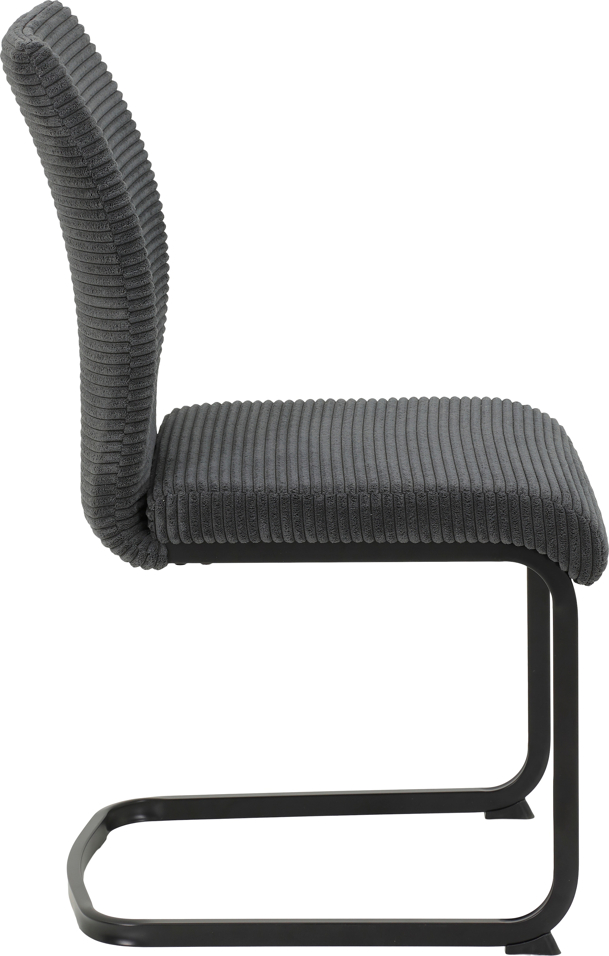 HELA Freischwinger »FABIA«, (Set), 4 St., Breitcord, 120 Kg belastbar, Stoff in Breitcord, 2er und 4er Set