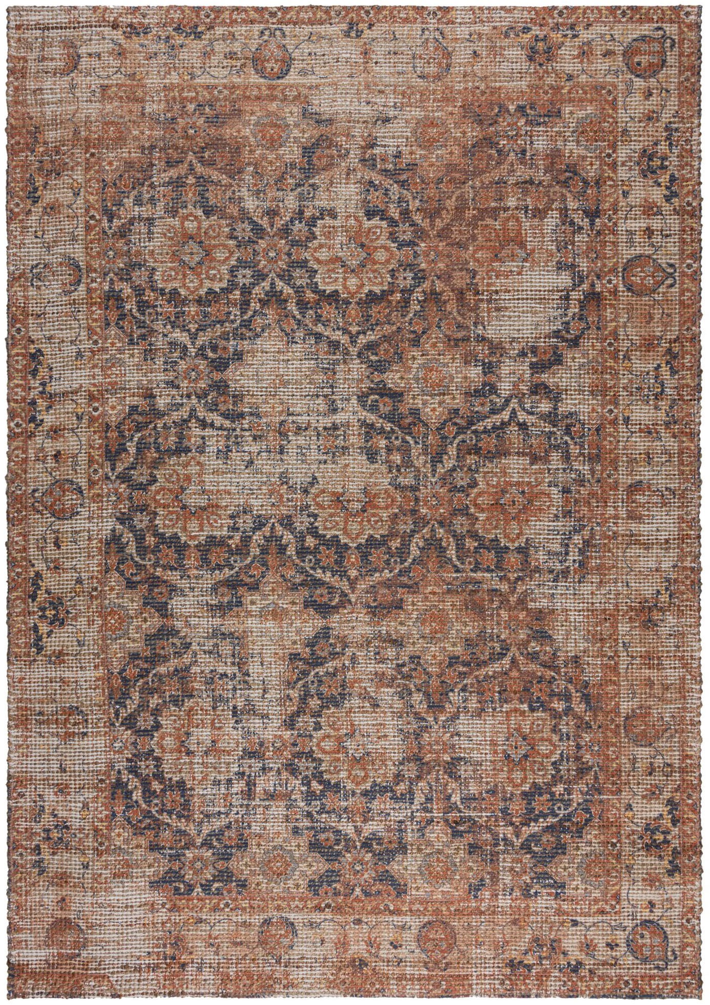 FLAIR RUGS Teppich »Miley Jute«, rechteckig, 8 mm Höhe, Jute Teppich