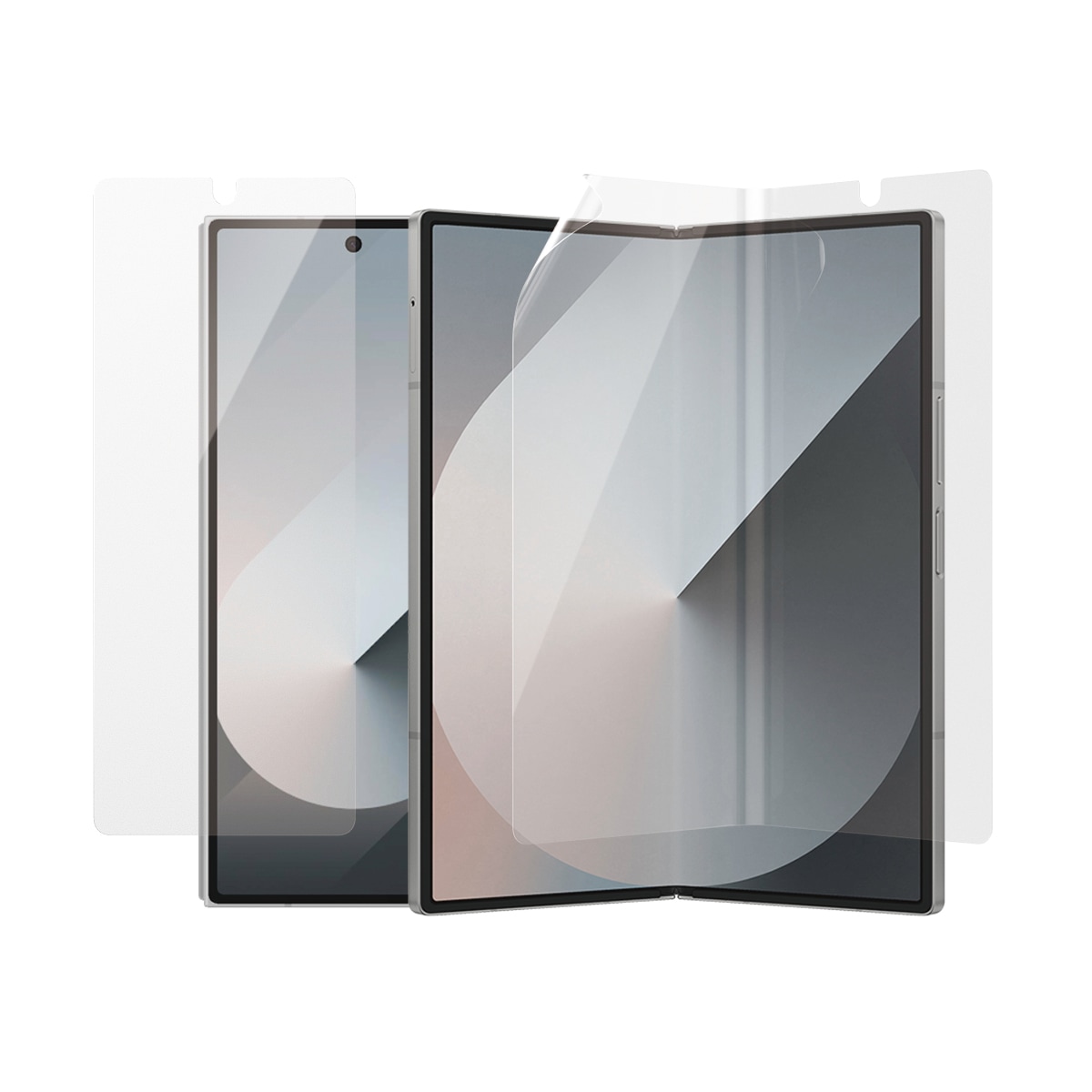 SAFE by PanzerGlass Displayschutzglas »Classic Fit Glass + Ultra-Wide Fit TPU Screen Protection«, für Samsung Galaxy Z Fold6, Displayschutzfolie, Schutzfolie, Bildschirmschutz, kratz- & stoßfest