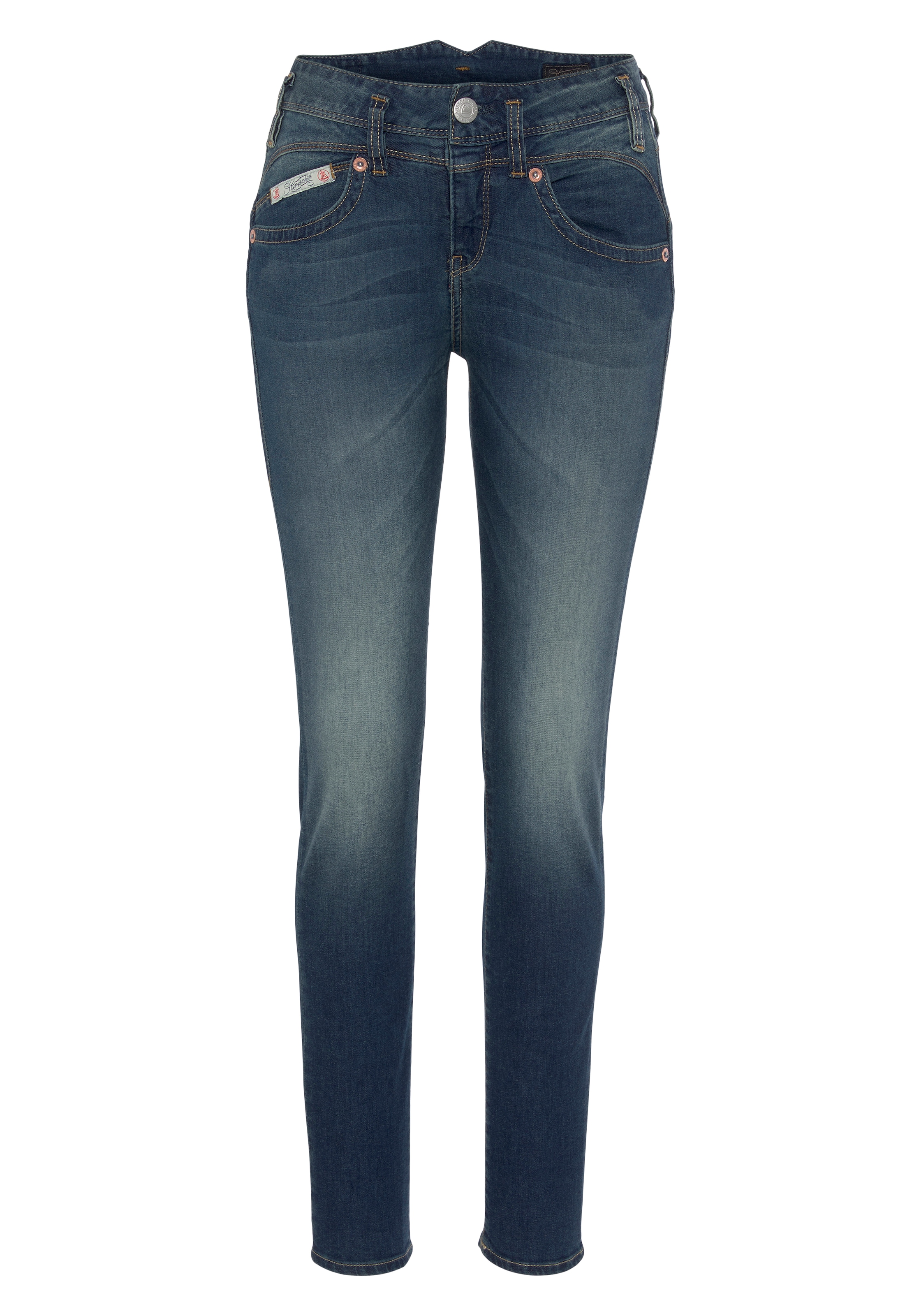 Herrlicher Slim-fit-Jeans »PEARL SLIM ORGANIC«, extra komfortabel