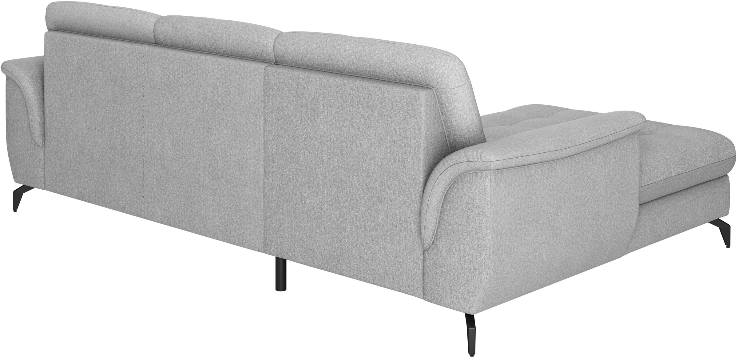sit&more Ecksofa »Zora L-Form«, wahlweise mit Bettfunktion und Bettkasten