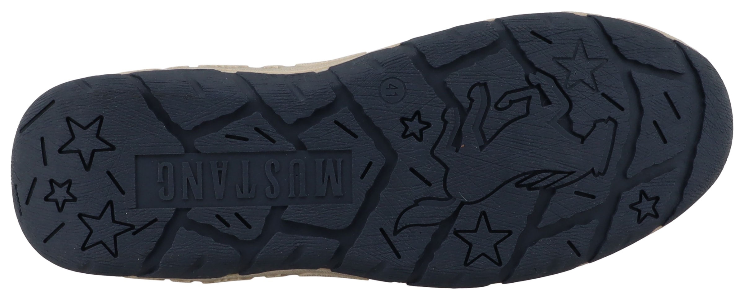 Mustang Shoes Sneaker »Benedetto«  Schnürschuh, Halbschuh mit Reißverschluss