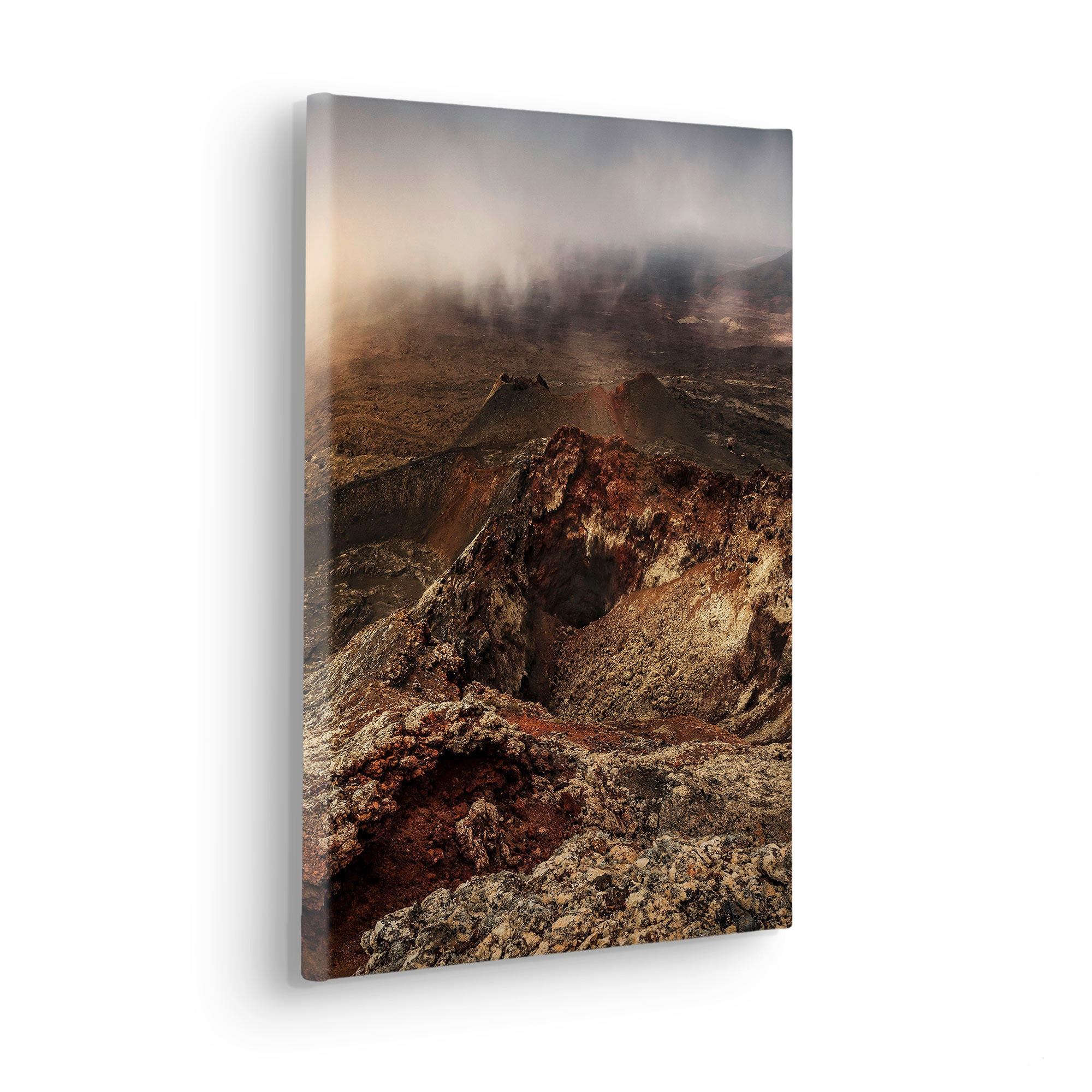 Komar Leinwandbild »Down to Earth - Größe 30 x 40 cm«, Baum-Blätter-Natur-Berge-Blumen-Foto-Jahreszeiten-Landschaft-Meer-Strand-Palmen, (Packung, 1 St.), Keilrahmenbild mi Echtholzrahmen
