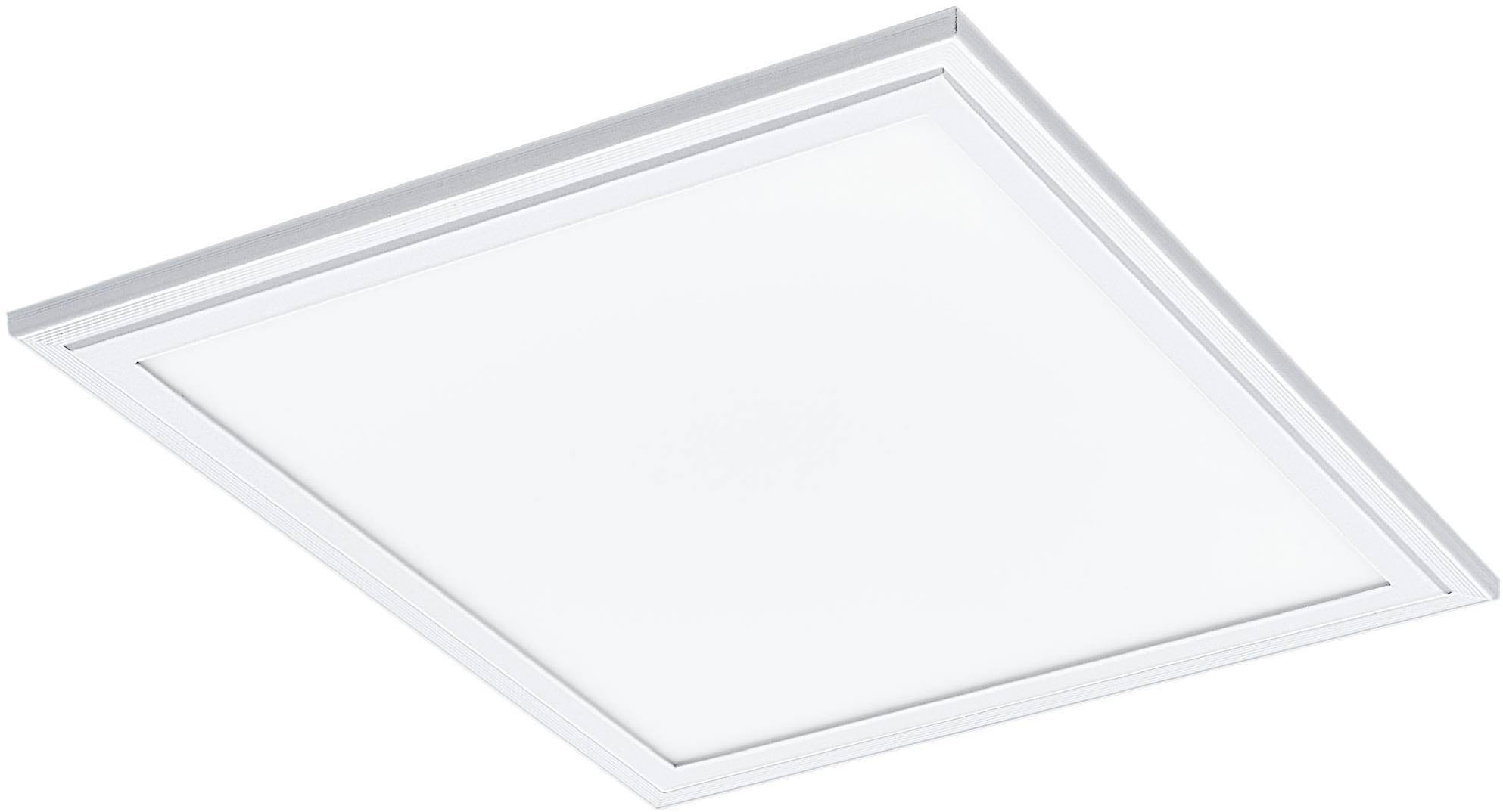 EGLO Rasterleuchte »Salobrena 1 Deckenlampe, Aluminium und Kunststoff, Aufbaulampe, Lampe« LED-Modul 1 Stk. Neutralweiß