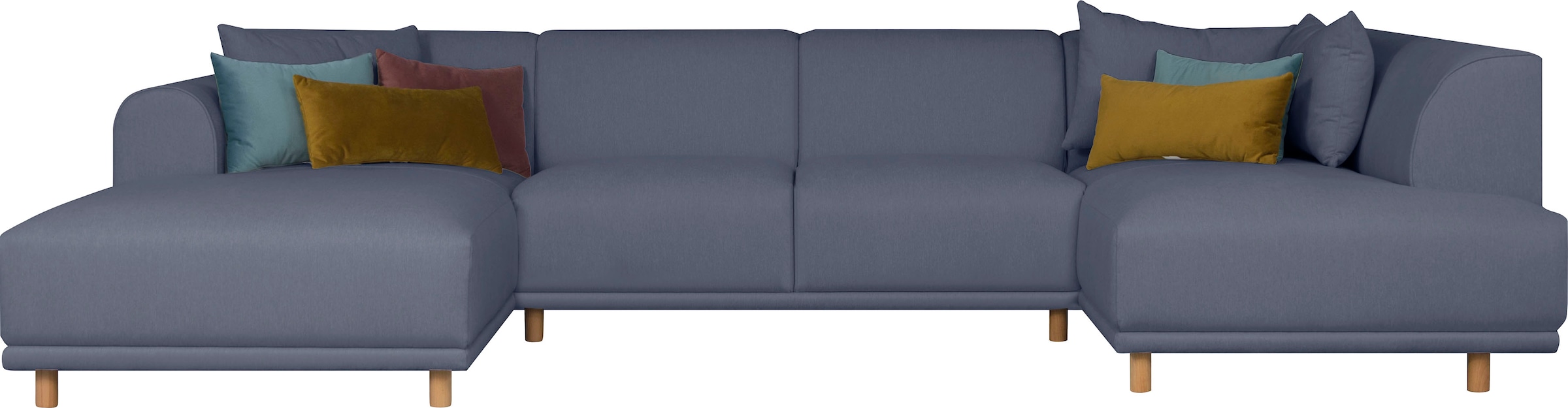 OTTO home Wohnlandschaft »Maroon U-Form« in skandinavischem Design, mit los günstig online kaufen