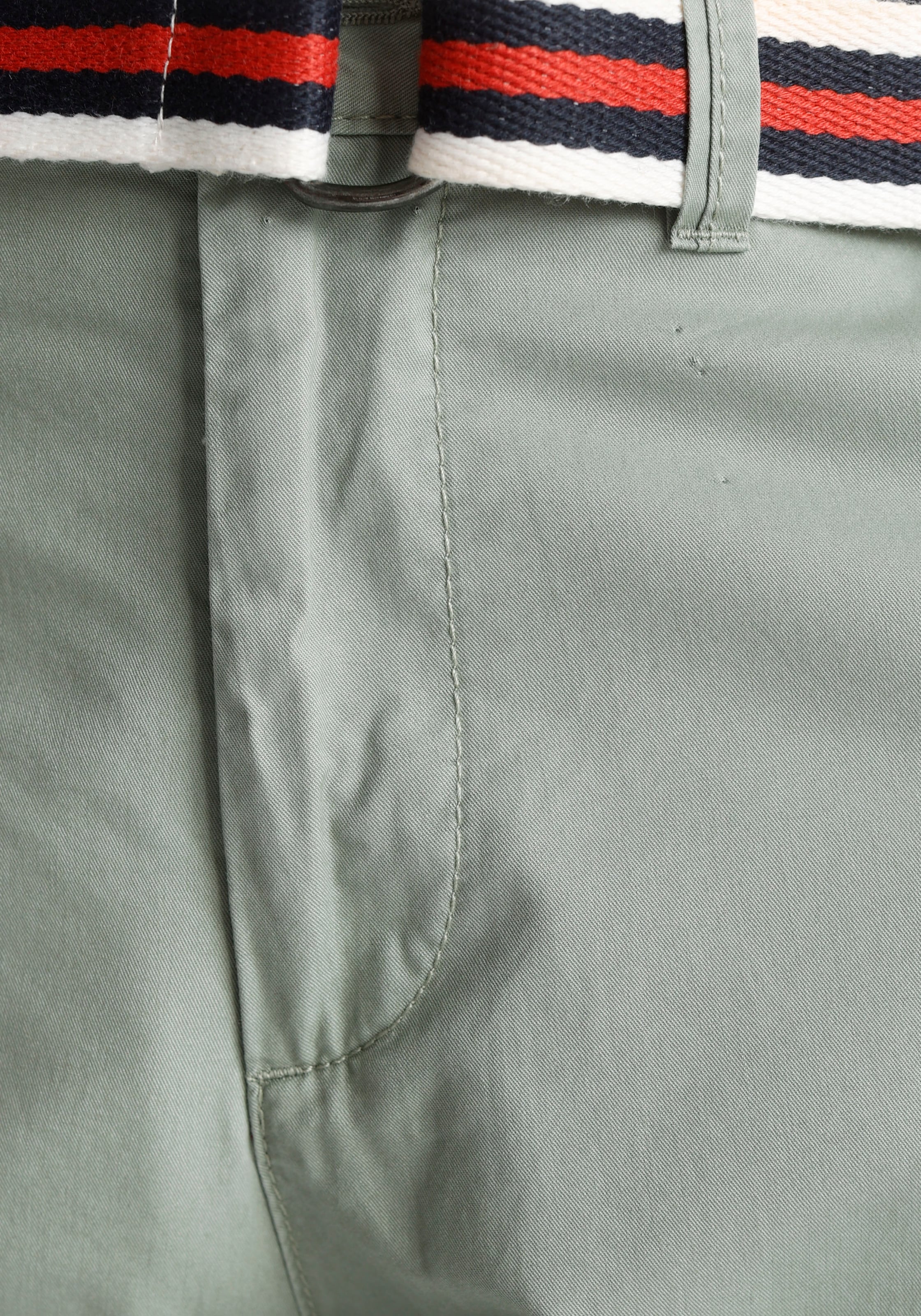 7. Bild von TOM TAILOR Polo Team Chinoshorts, (mit abnehmbarem Gürtel), in angenehmer Qualität