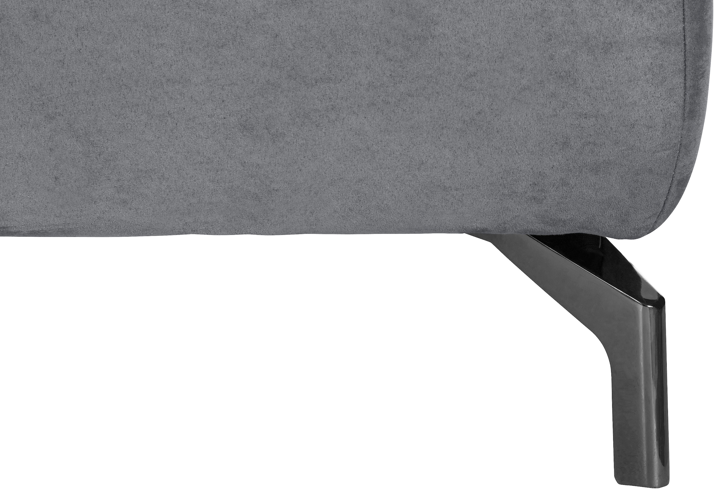 sit&more Wohnlandschaft »Gizeh U-Form«, 15 cm Fußhöhe, inklusive Sitztiefenverstellung und Kopfteilverstellung