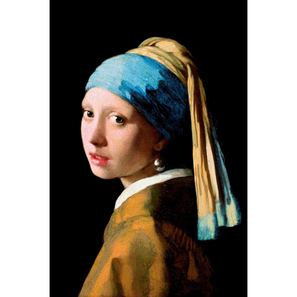 Reinders! Deco-Panel »J.Vermeer-Mädchen mit Ohrgehänge«