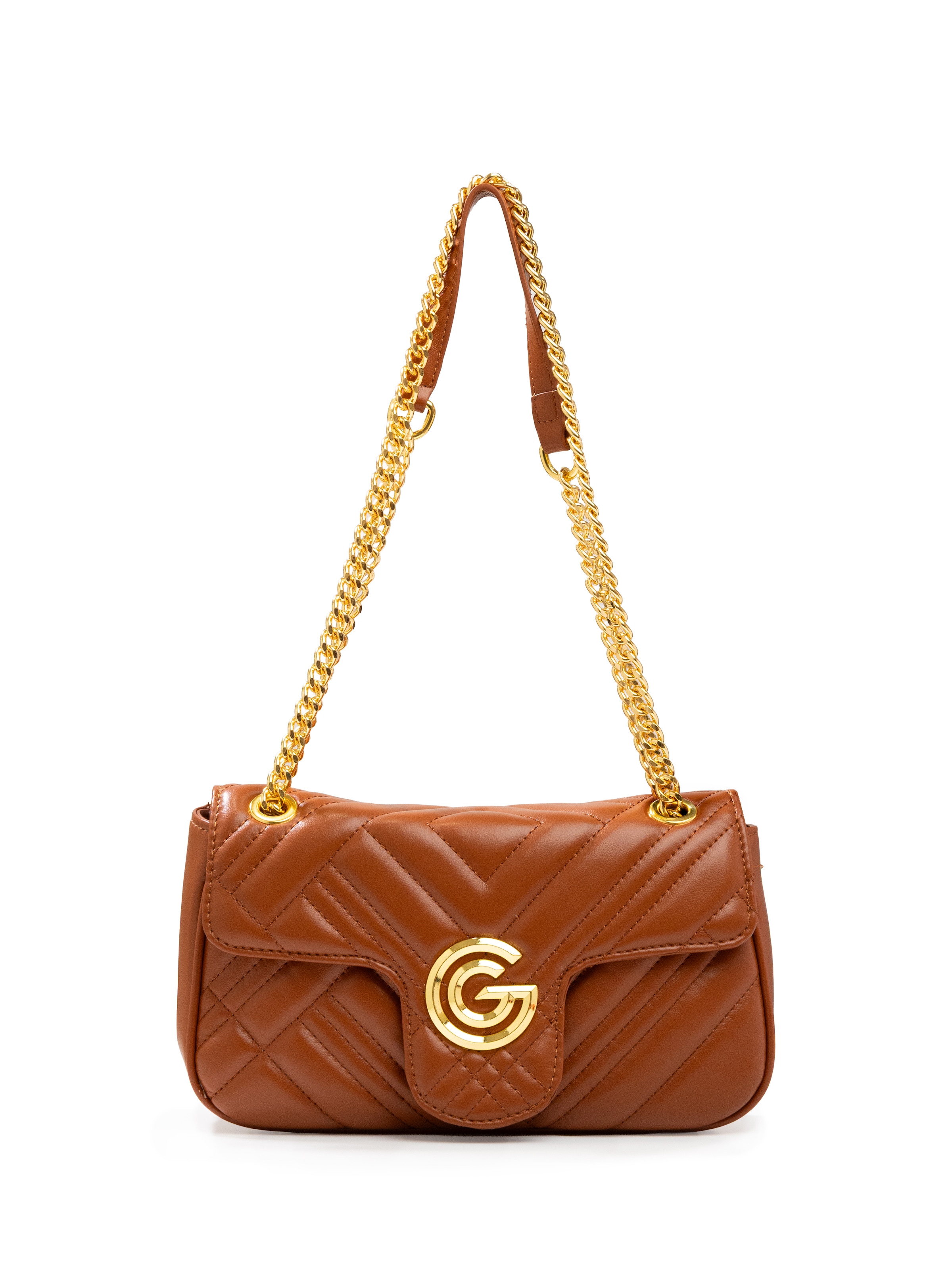 Gabriella GUCCI Umhängetasche »CINDY« Damen Umhängetasche, Handtasche, Tragetasche mit Logoverzierung