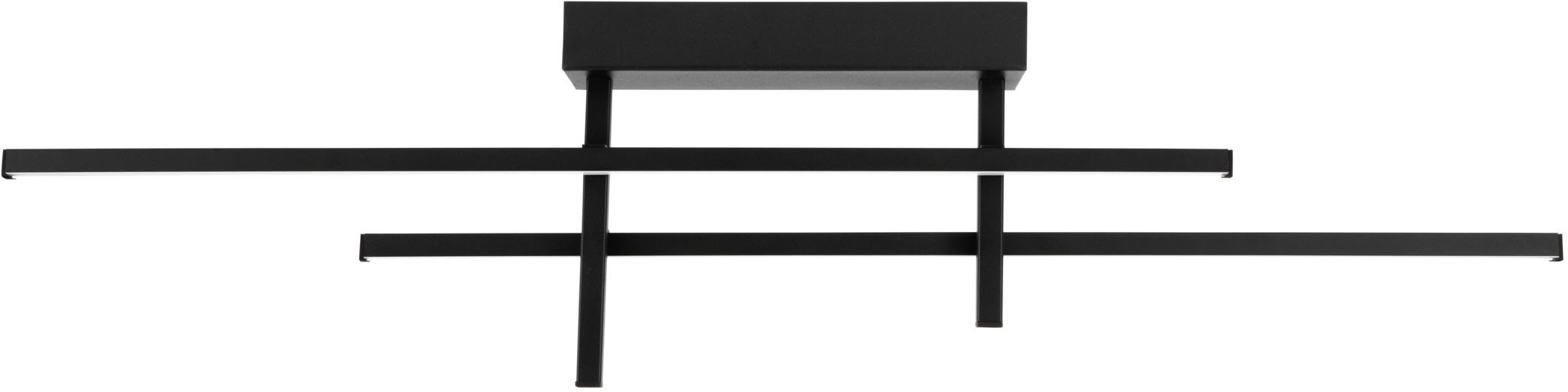 EGLO Deckenleuchte »TREPILIANO Deckenlampe - Alu, Stahl - LED - 20W - IP20« günstig online kaufen