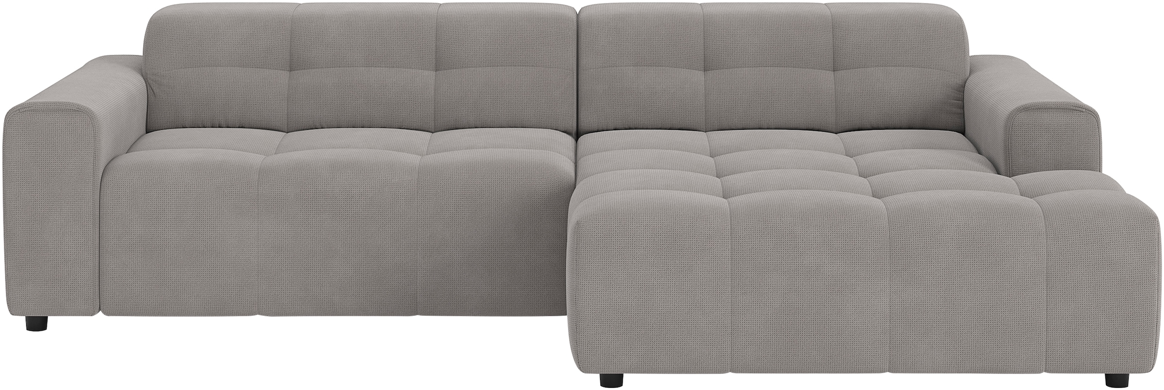 COTTA Ecksofa »Sento L-Form, Breite 280 cm, Chenille-Struktur«