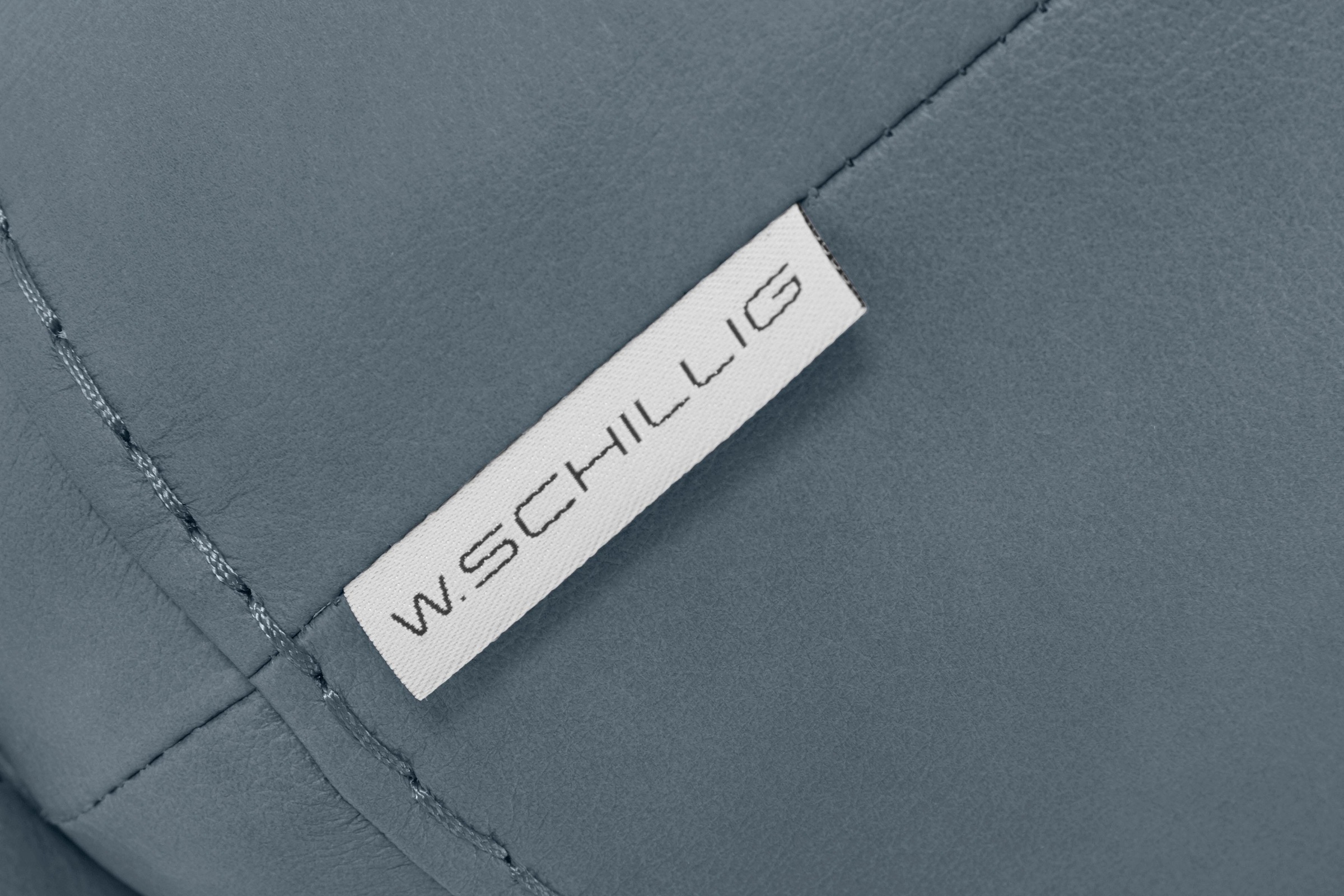 W.SCHILLIG Hocker »montanaa«, mit Metallfüßen in Schwarz pulverbeschichtet, Breite 71 cm
