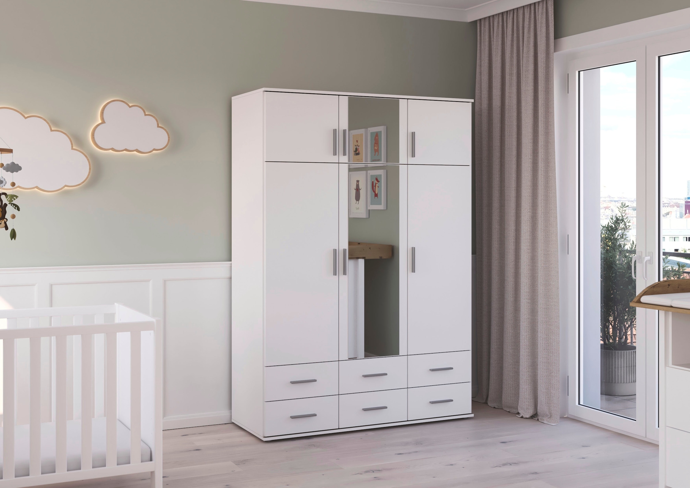 rauch Kleiderschrank »Kemi« mit Spiegel