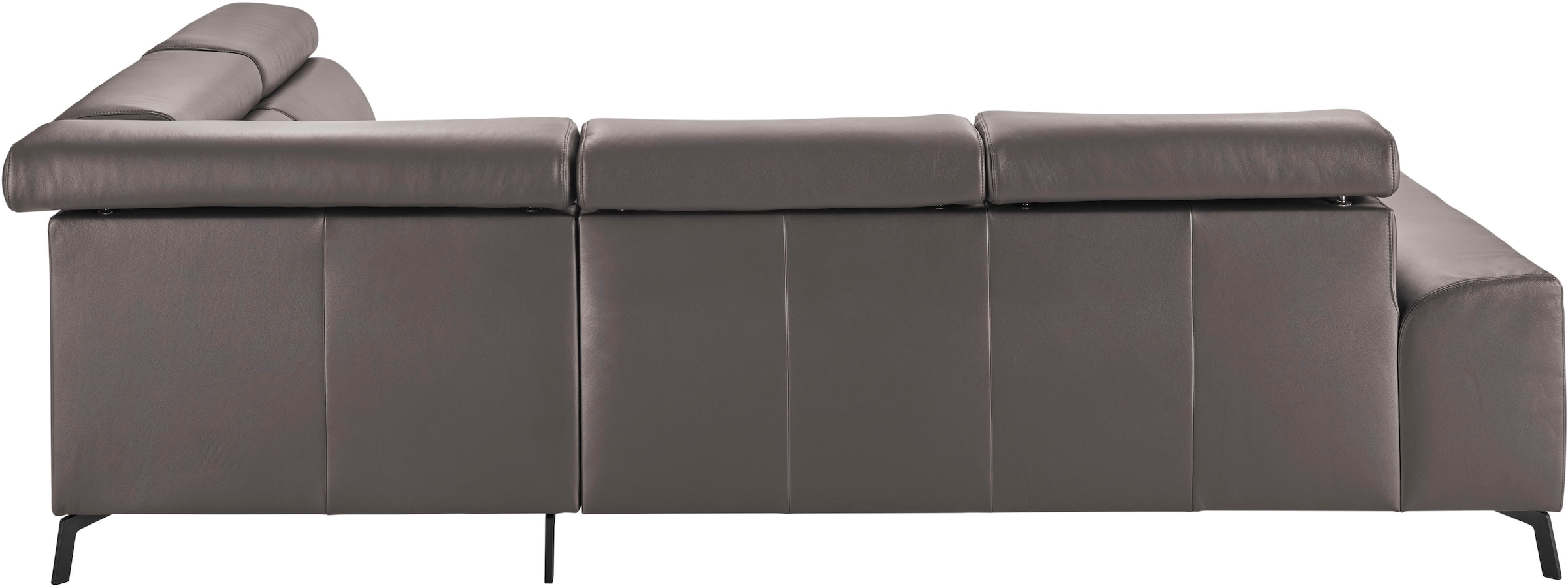 3C Candy Ecksofa »Greve modern und bequem, inkl. manueller Kopfteilverstellung, L-Form« wahlweise mit motorischem Sitzvorzug