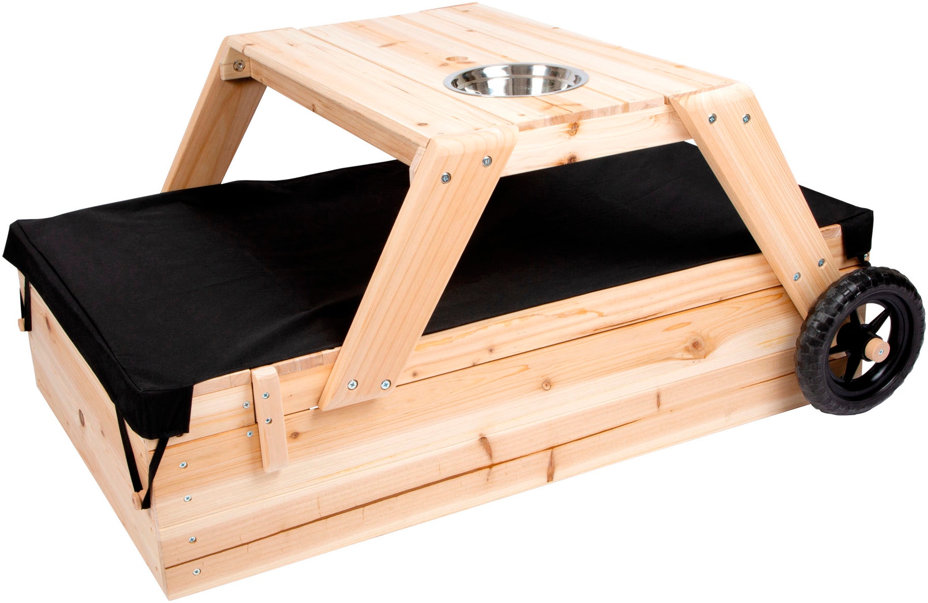 Small Foot Sandkasten, mit Sitzgruppe und Matschtisch