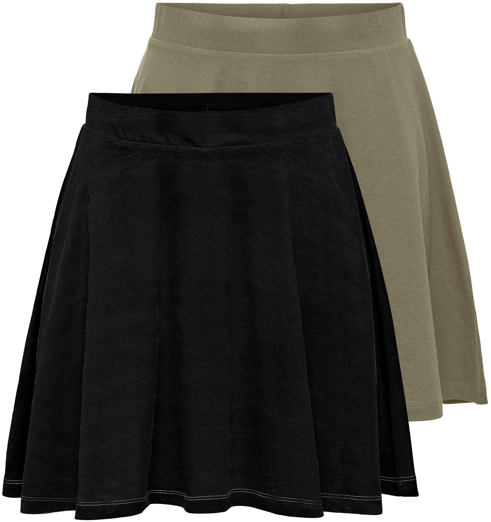 Bild von ONLY Minirock »ONLMAY SKATER SKIRT JRS 2PK«, (Set, 2er-Pack)