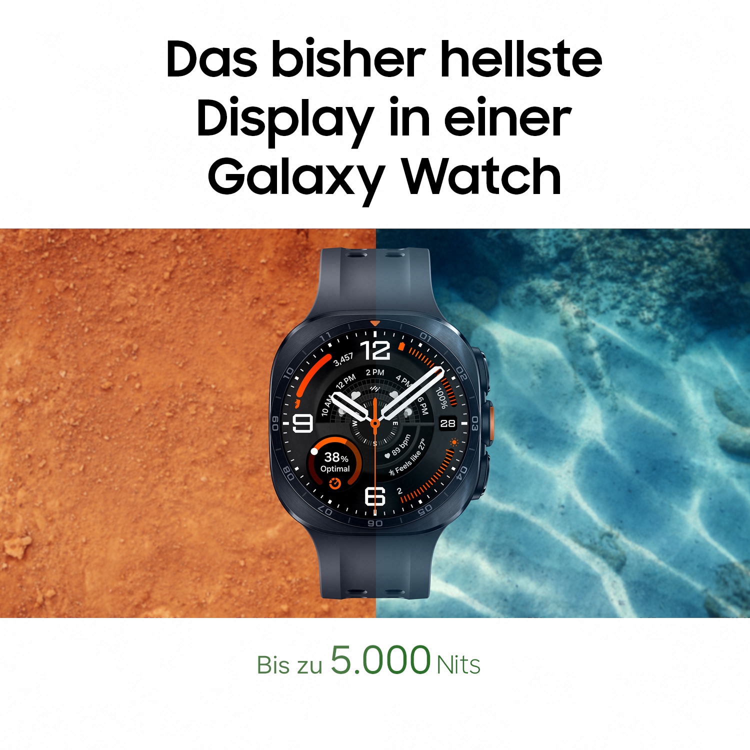 Samsung Smartwatch »Galaxy Watch Ultra2 LTE« Wear OS by Samsung