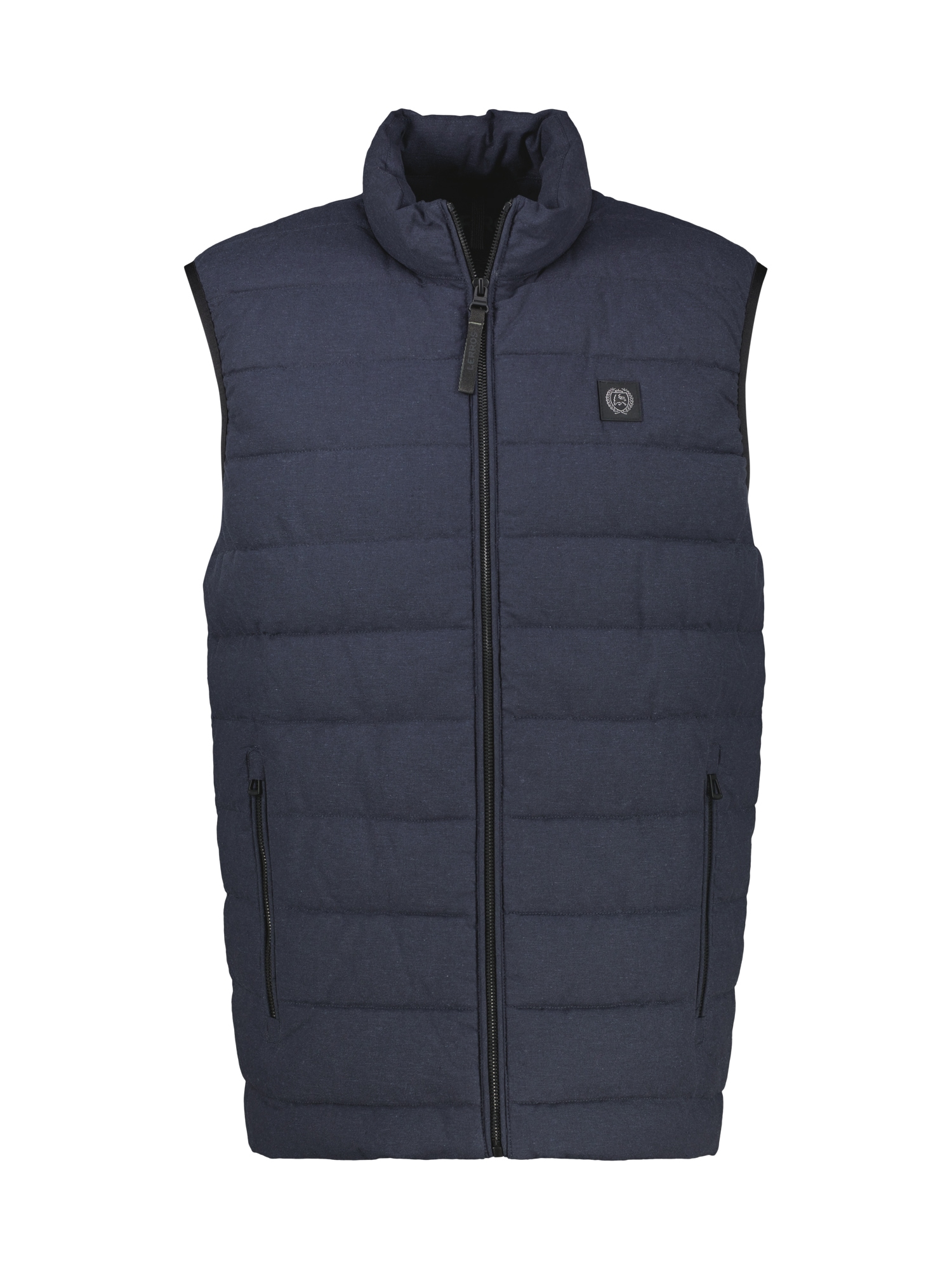 LERROS Steppweste »LERROS Steppweste aus Baumwolle und Leinen, gefüttert«