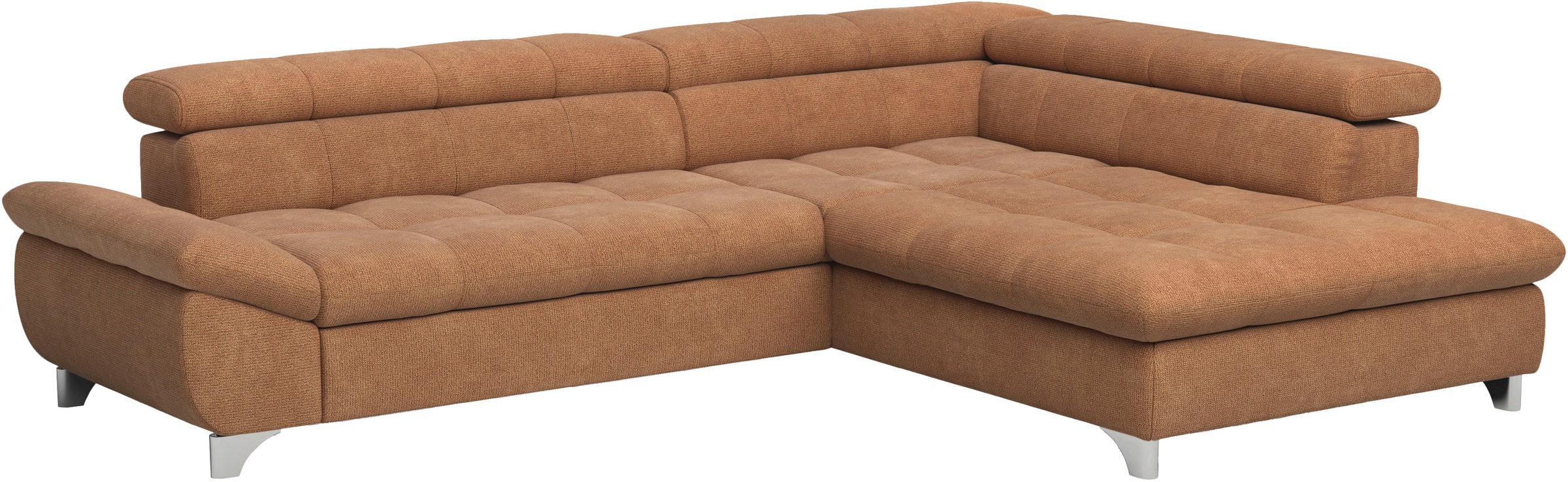 COTTA Ecksofa »Gemini L-Form«, mit Kopfteilverstellung, wahlweise mit Bettfunktion