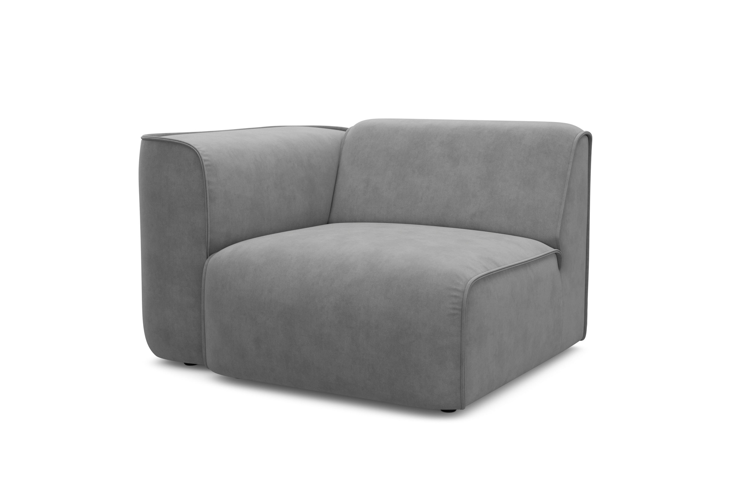 RAUM.ID Sessel »Merid Sofa-Eckelement, Maße B/T/H: 109/97/46 cm«, als Modul oder separat verwendbar, für individuelle Zusammenstellung