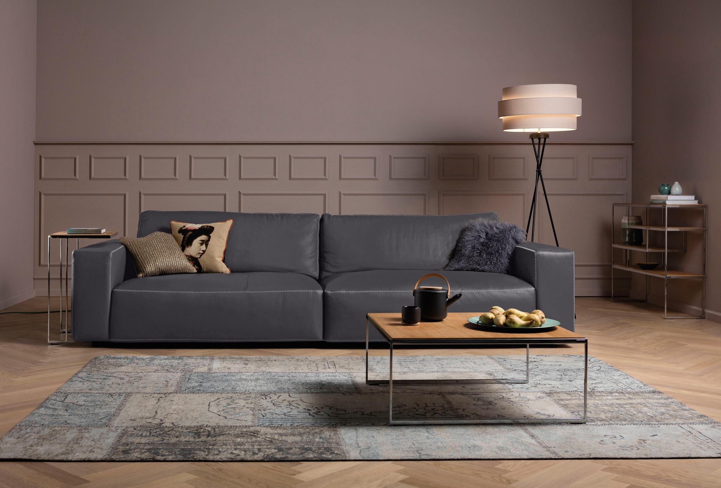 Musterring Big-Sofa »LUCIA«, in vielen Qualitäten und 4 unterschiedlichen N günstig online kaufen
