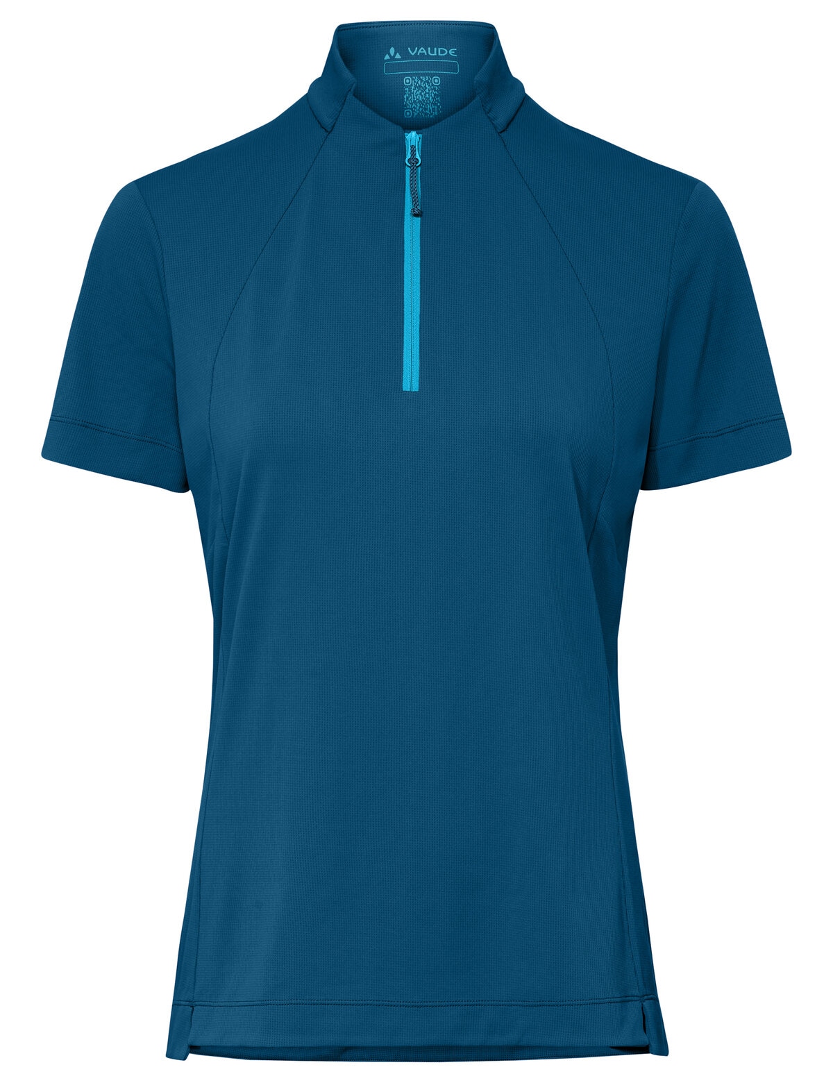 VAUDE Radtrikot »WOMEN'S ADLUX HZ SHIRT« für Radfahren, für Erwachsene, sportliche Passform