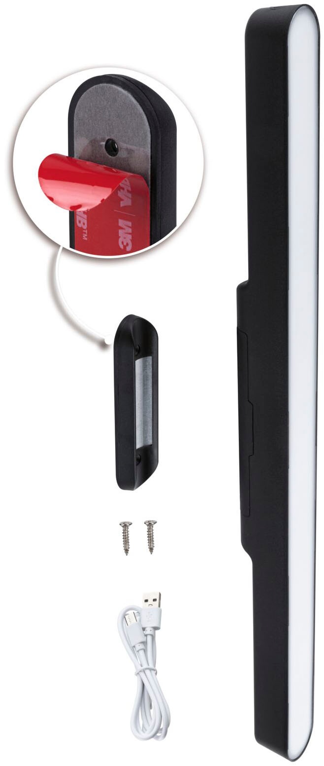 Paulmann Einbauleuchte »Mobile Möbelaufbauleuchte Atali 240lm 4000K«, 1 flammig, Leuchtmittel LED-Modul | LED fest integriert, Dimmer, Ein-/Ausschalter, USB-Ladefunktion