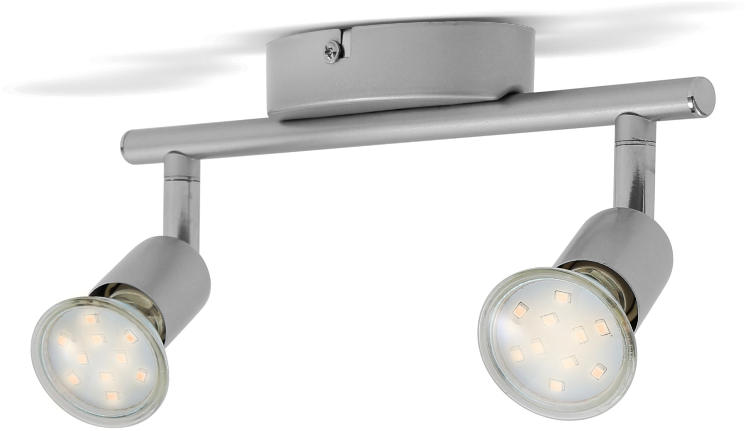 B.K.Licht LED kaufen 3W online Decken-Spot 250lm GU10 inkl. Wohnzimmer 2 Deckenlampe Deckenleuchte, LED schwenkbar flammig-flammig