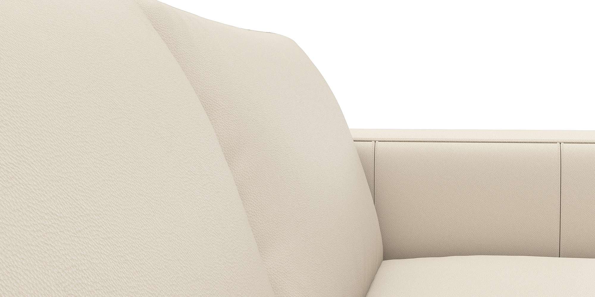 FLEXLUX 3-Sitzer »Fiore, super Sitzkomfort durch Kaltschaum im Sitz«, schmale Armlehnen, Füße Alu