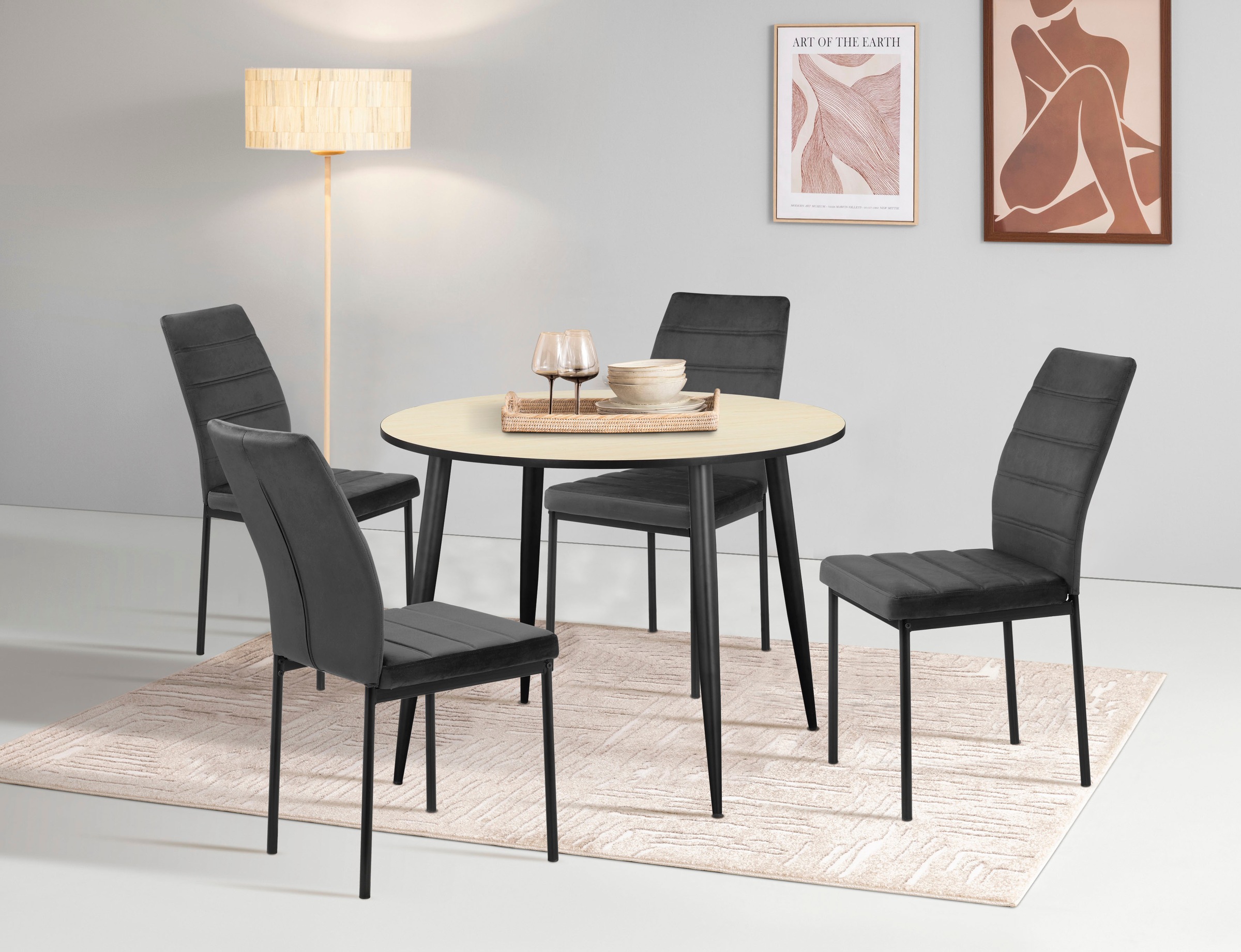 INOSIGN Esstisch »Hillcrest«, (Tisch, Küchentisch, Auszugstisch, TOPSELLER! günstig online kaufen