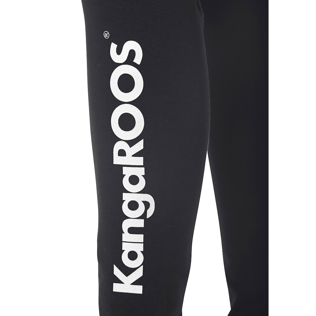 KangaROOS Leggings »Doppelpack«, (Packung, 2 tlg., 2er-Pack), Große Größen